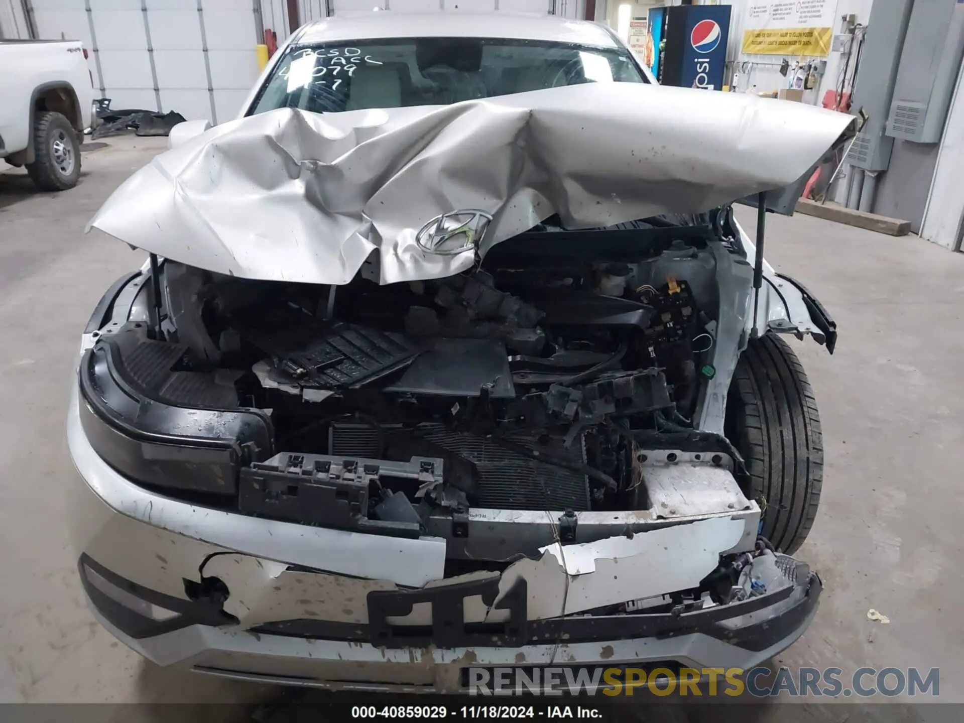 12 fotografías del automóvil dañado KM8KNDAF9PU166150 HYUNDAI IONIQ 5 2023