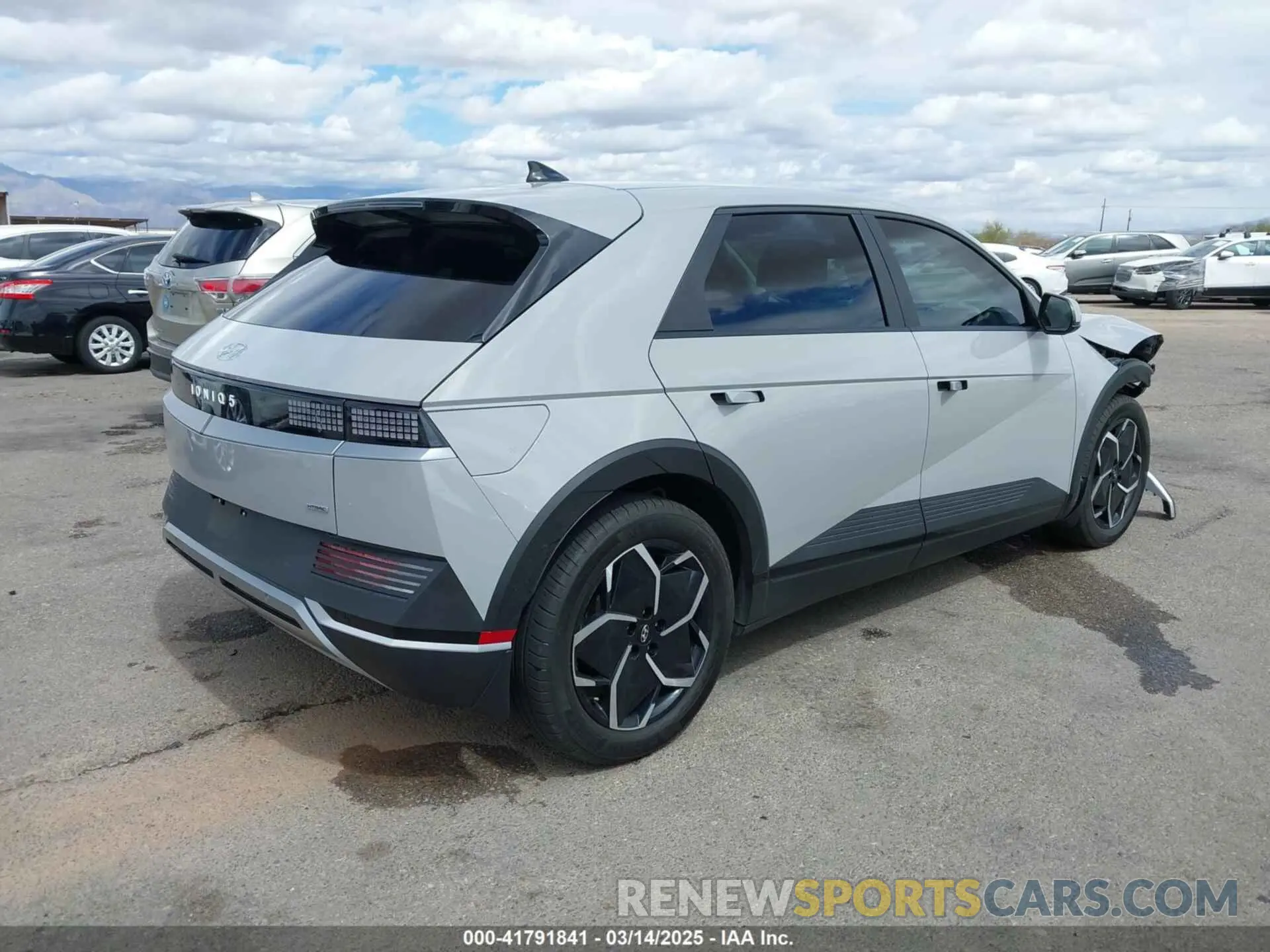 4 fotografías del automóvil dañado KM8KNDAFXPU160356 HYUNDAI IONIQ 5 2023