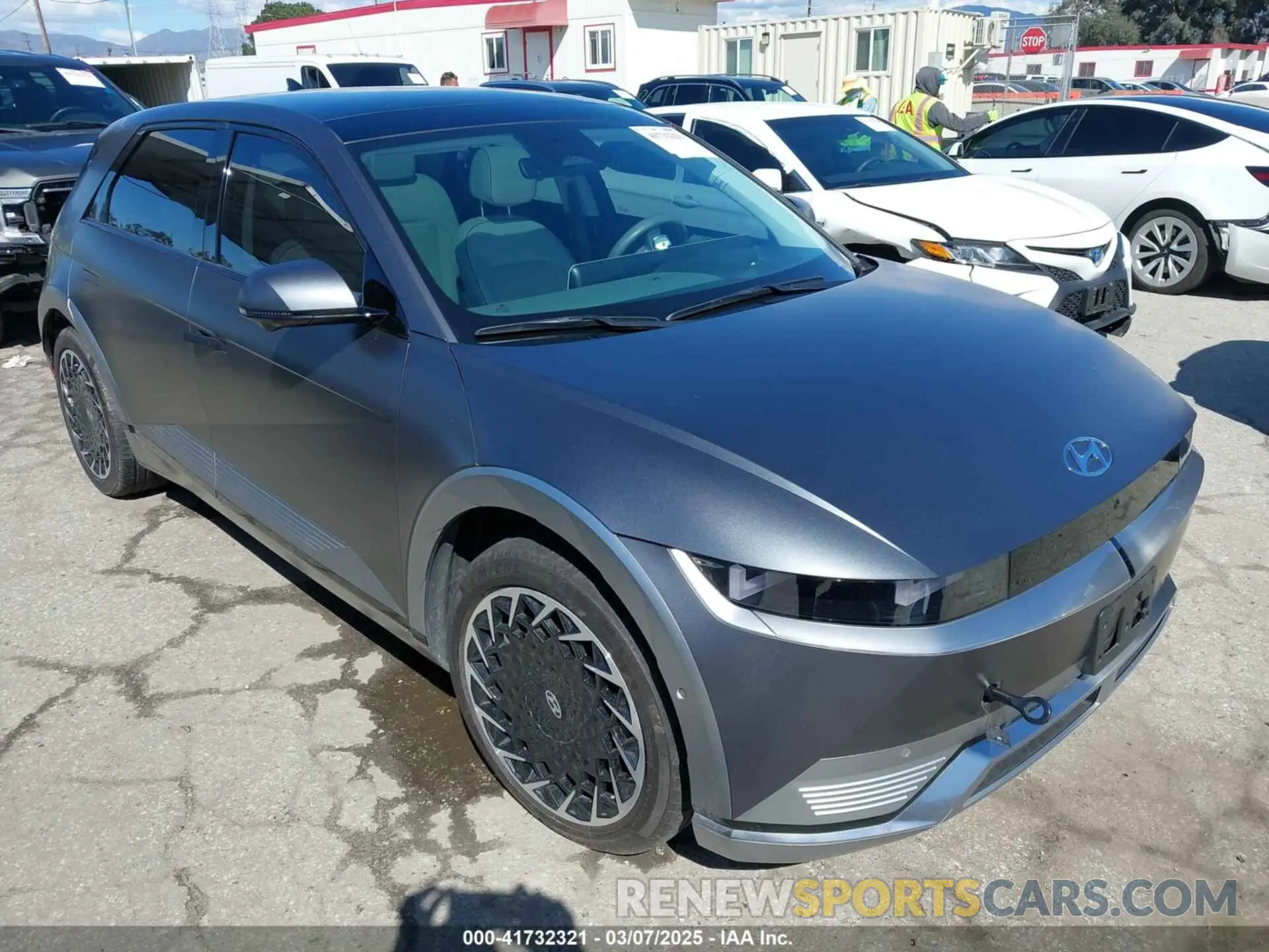 1 fotografías del automóvil dañado KM8KRDAF7PU182884 HYUNDAI IONIQ 5 2023