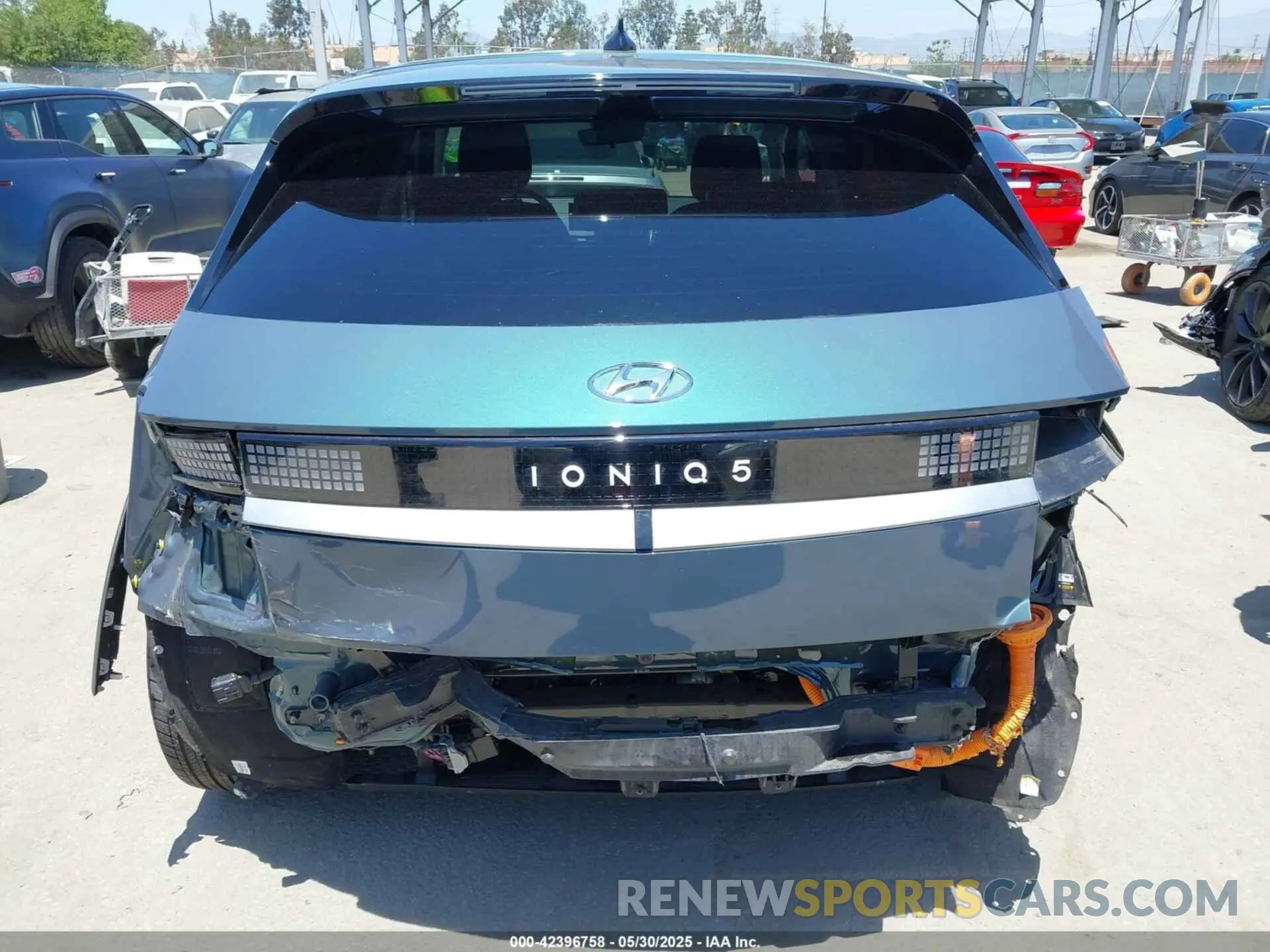 17 fotografías del automóvil dañado KM8KM4DB2RU309115 HYUNDAI IONIQ 5 2024