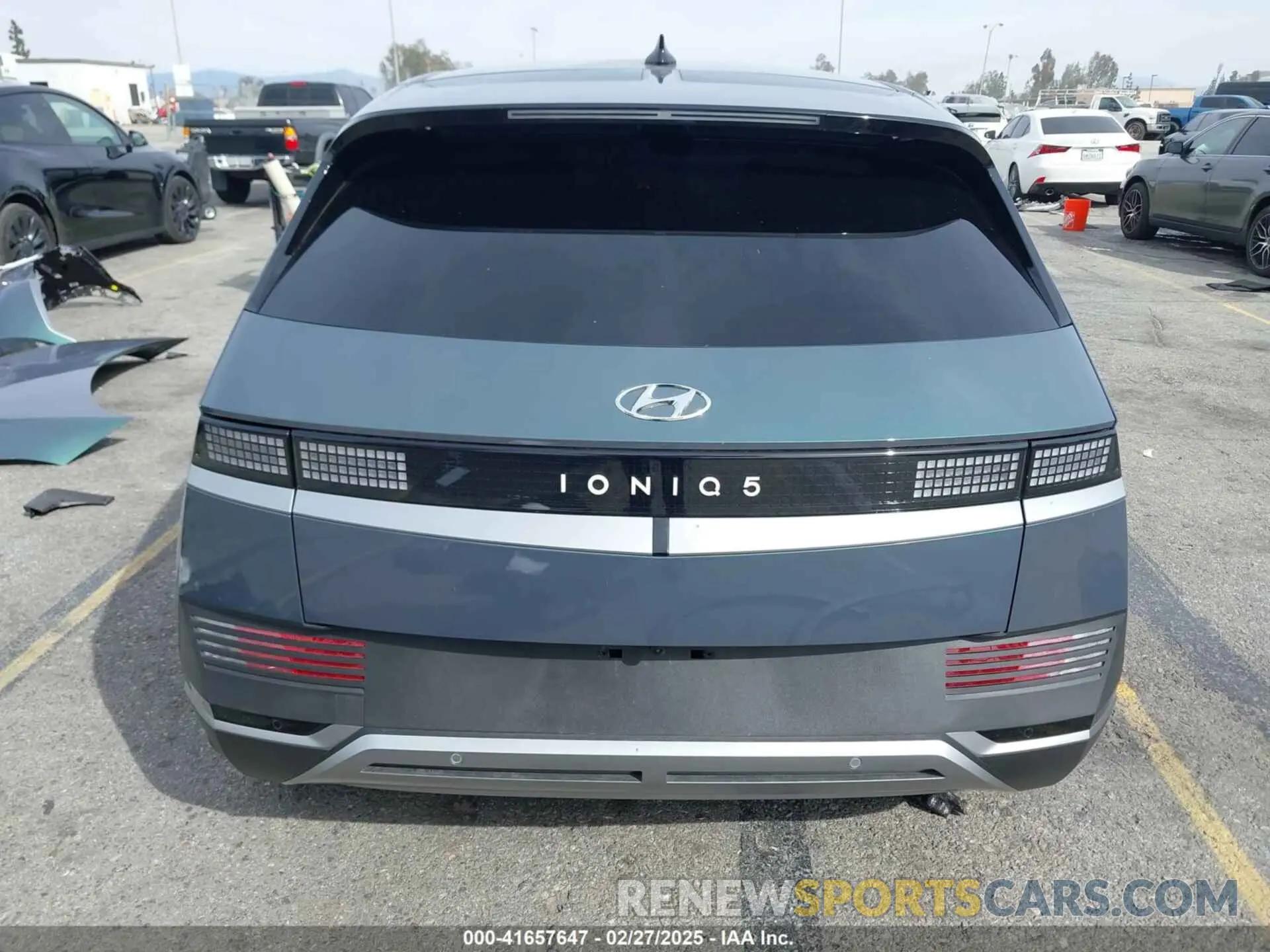17 fotografías del automóvil dañado KM8KM4DE3RU335734 HYUNDAI IONIQ 5 2024