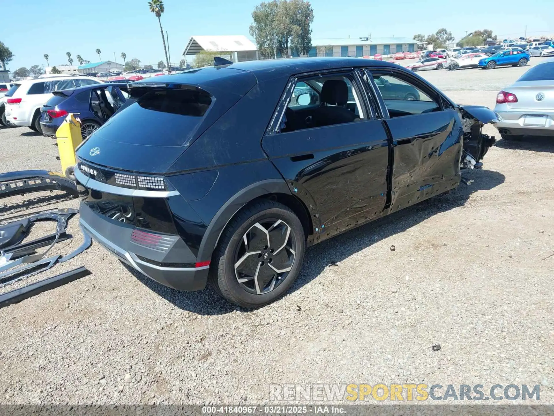 4 fotografías del automóvil dañado KM8KM4DE8RU292072 HYUNDAI IONIQ 5 2024