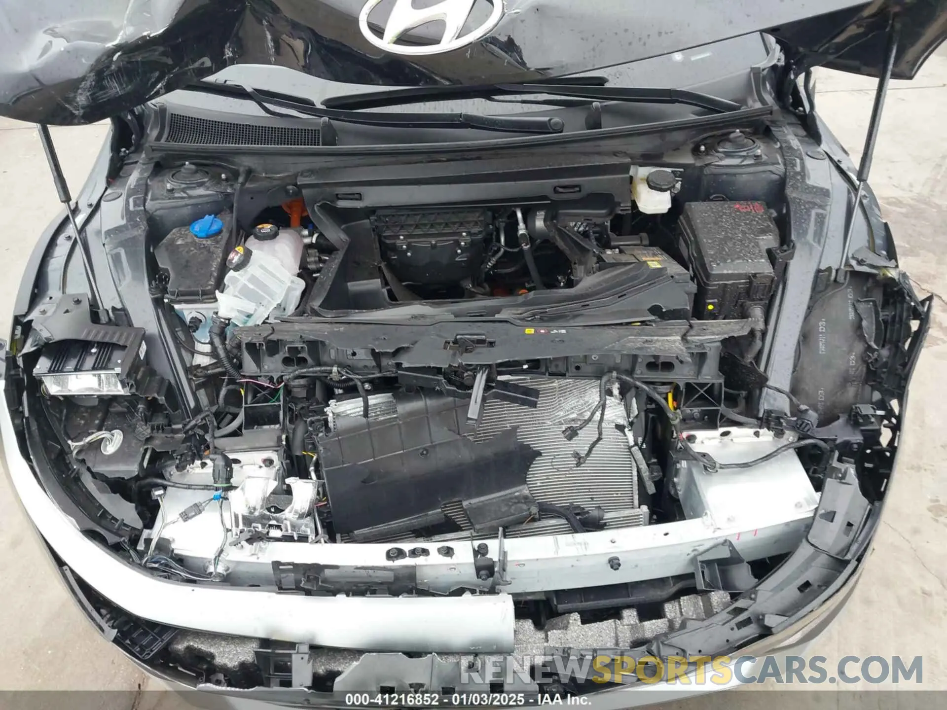 10 fotografías del automóvil dañado KM8KM4DEXRU300155 HYUNDAI IONIQ 5 2024