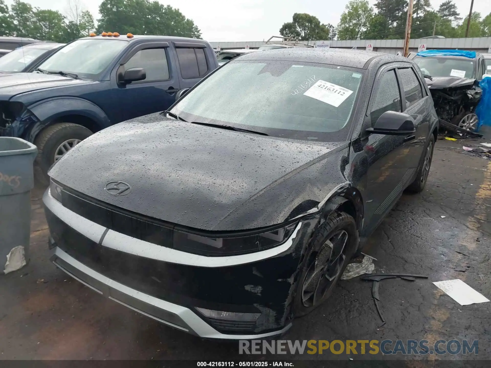 2 fotografías del automóvil dañado KM8KN4DE1RU246645 HYUNDAI IONIQ 5 2024