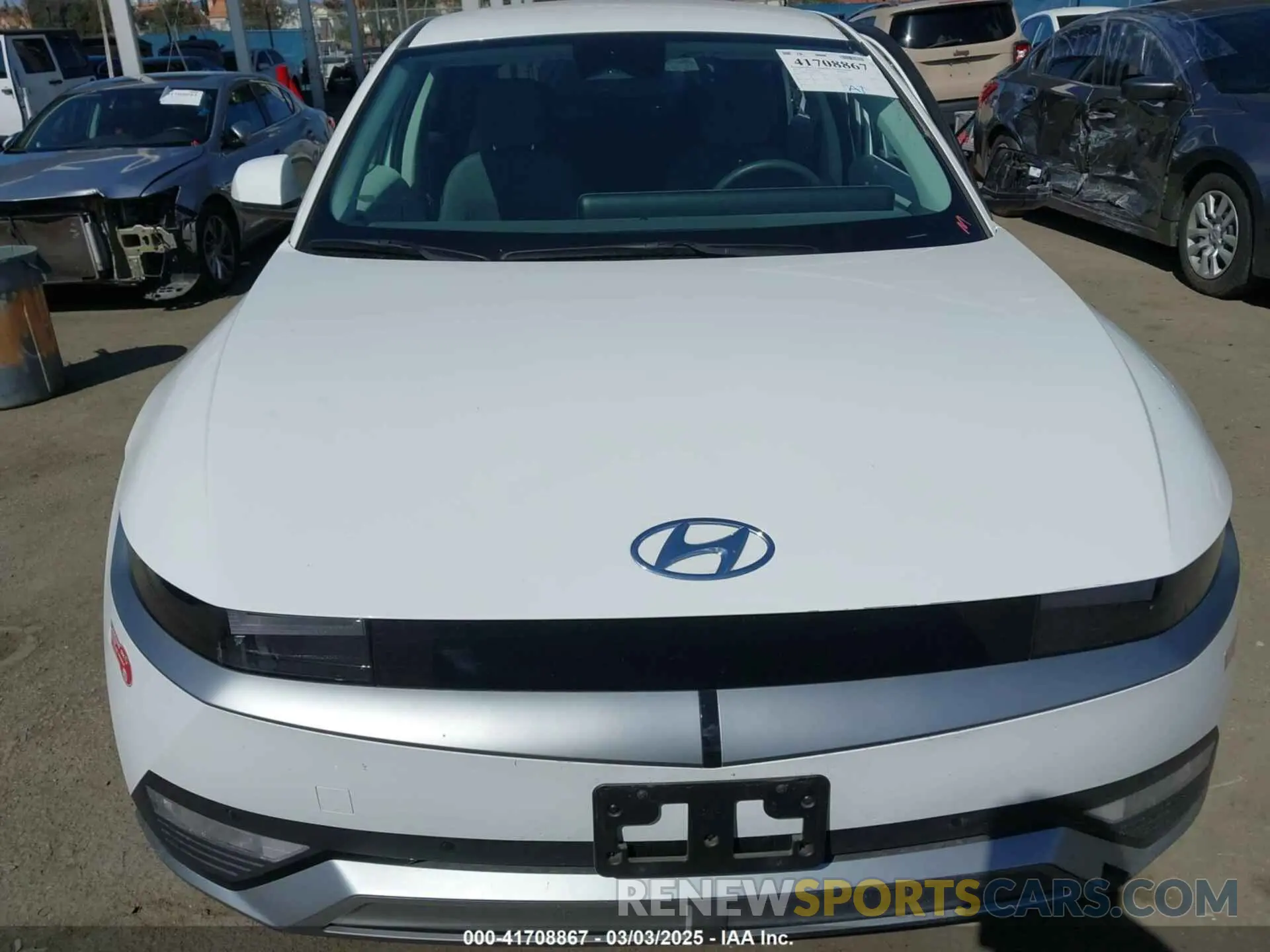 12 fotografías del automóvil dañado KM8KN4DE1RU272338 HYUNDAI IONIQ 5 2024