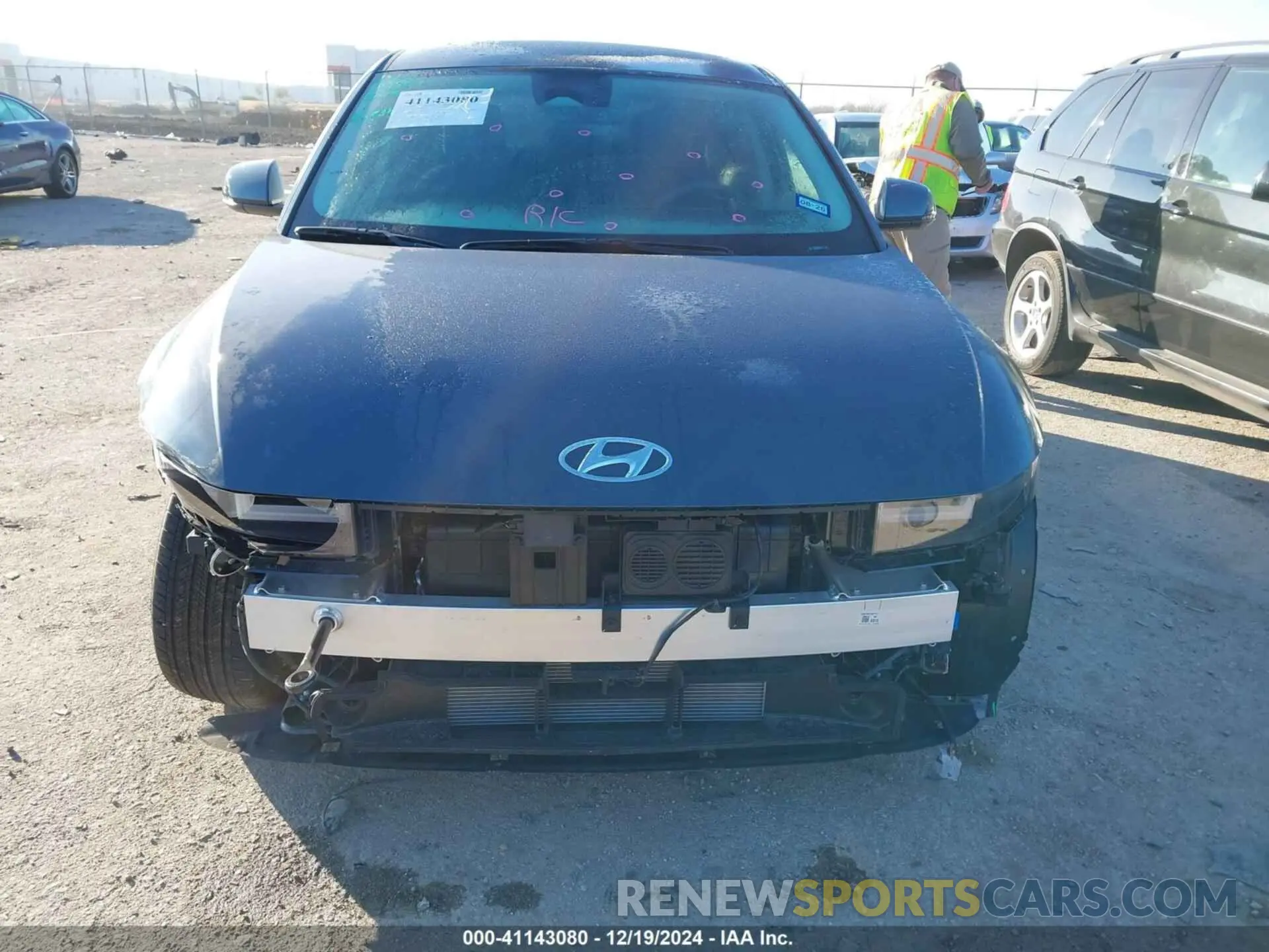 12 fotografías del automóvil dañado KM8KN4DE3RU293482 HYUNDAI IONIQ 5 2024