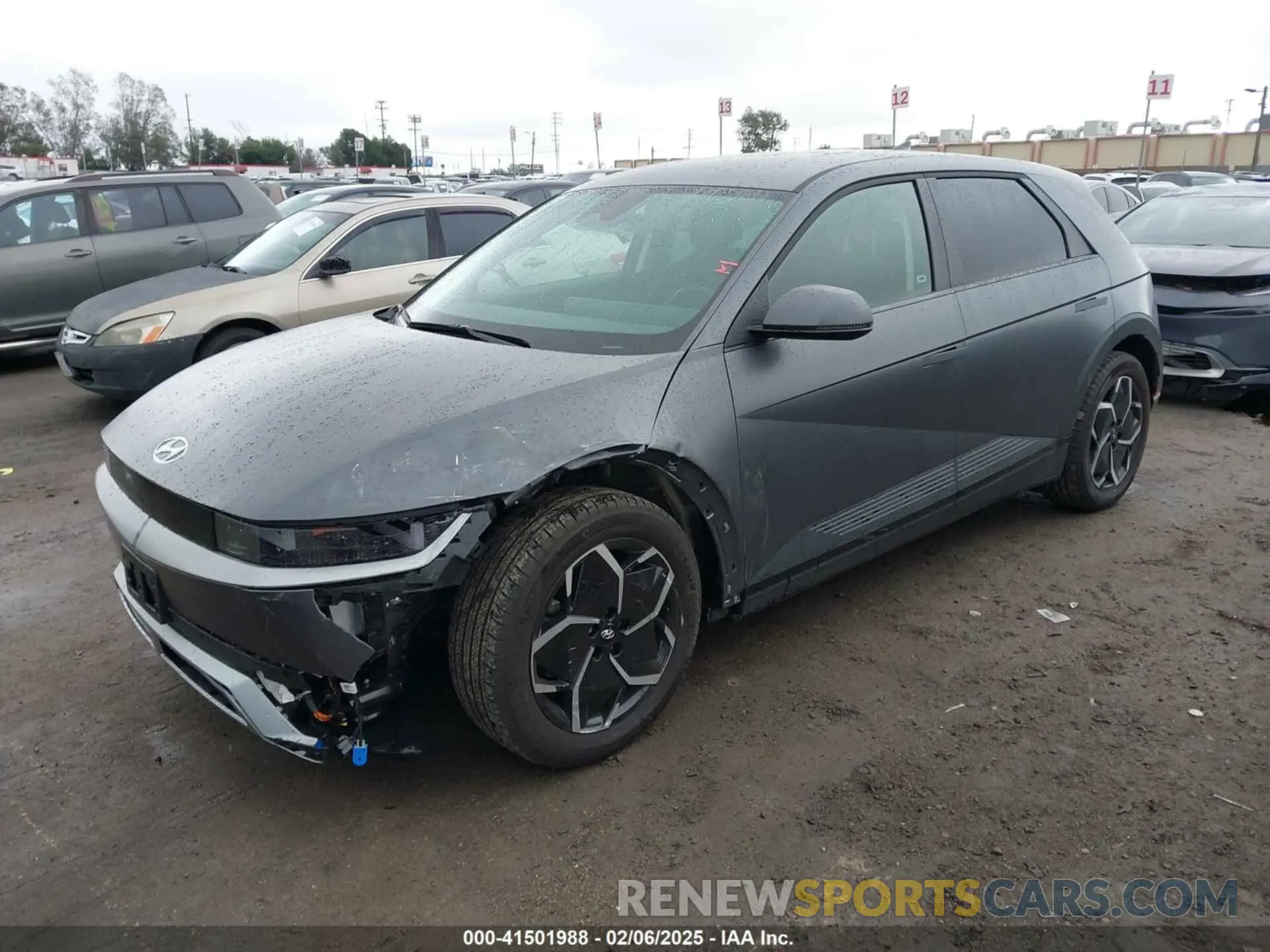 2 fotografías del automóvil dañado KM8KN4DE3RU295121 HYUNDAI IONIQ 5 2024