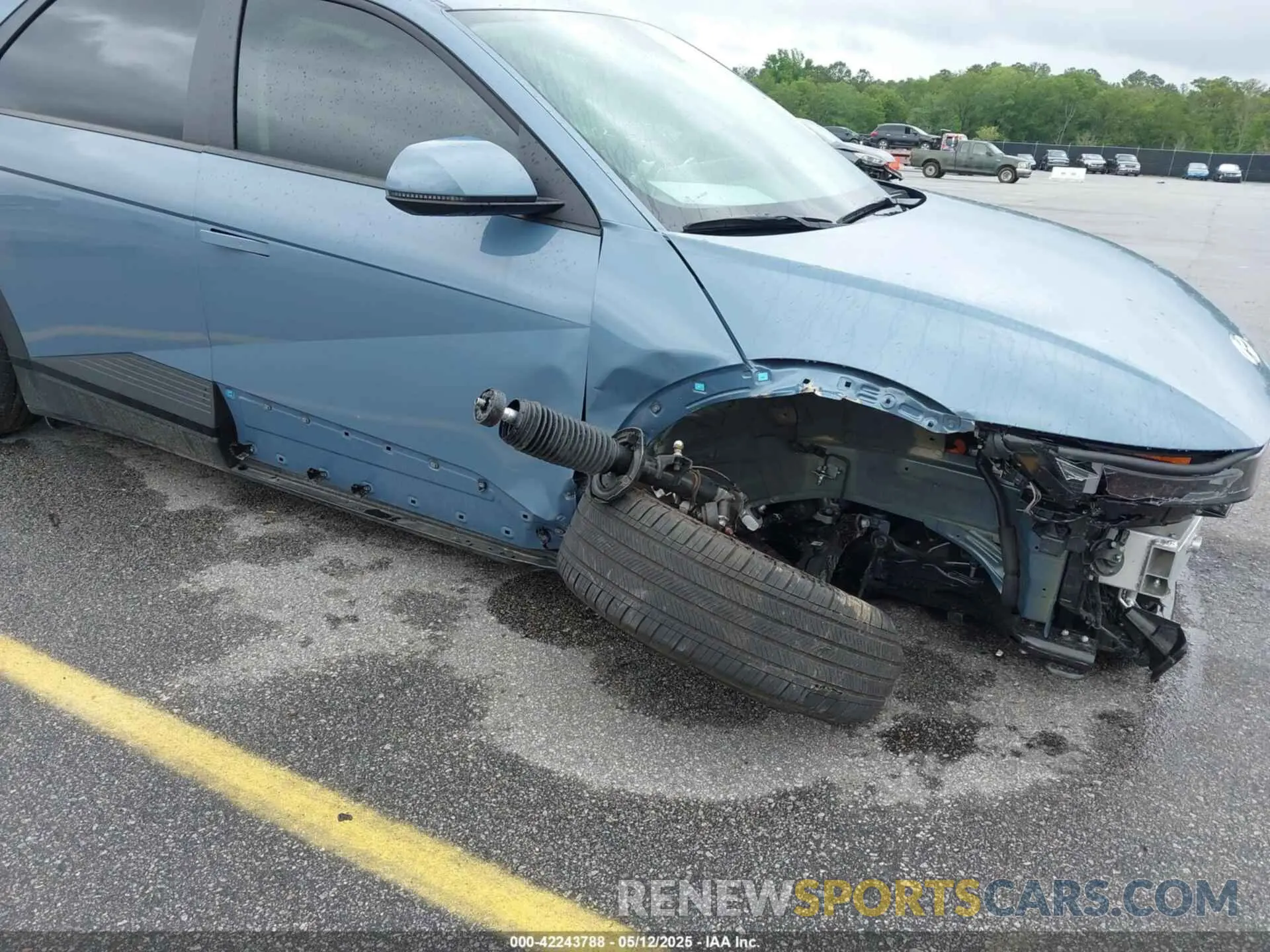 6 fotografías del automóvil dañado KM8KN4DE3RU295149 HYUNDAI IONIQ 5 2024