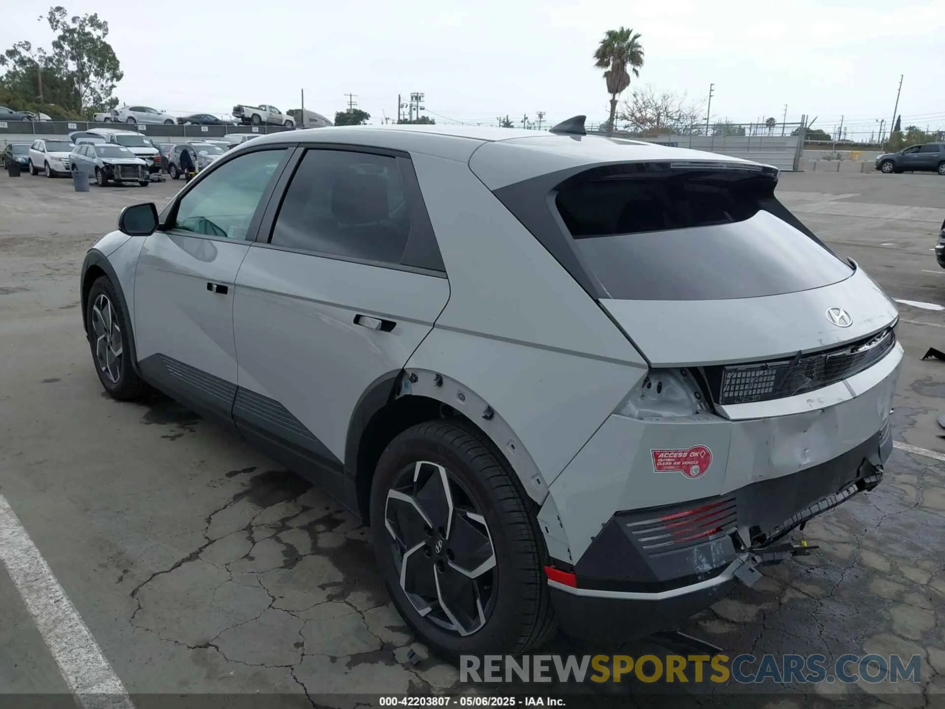 3 fotografías del automóvil dañado KM8KN4DE6RU295565 HYUNDAI IONIQ 5 2024