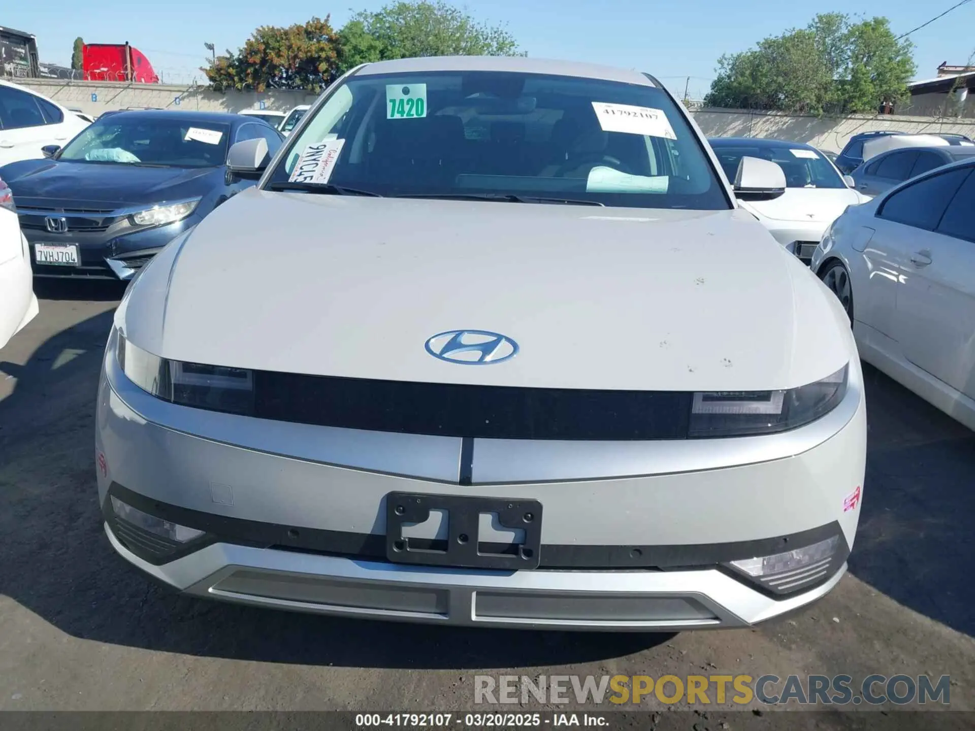 12 fotografías del automóvil dañado KM8KN4DE6RU319248 HYUNDAI IONIQ 5 2024