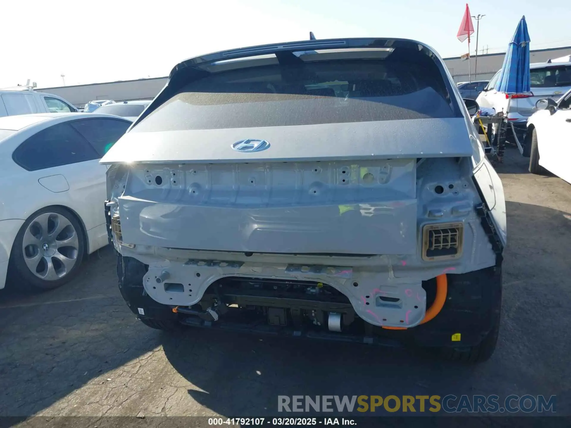 16 fotografías del automóvil dañado KM8KN4DE6RU319248 HYUNDAI IONIQ 5 2024