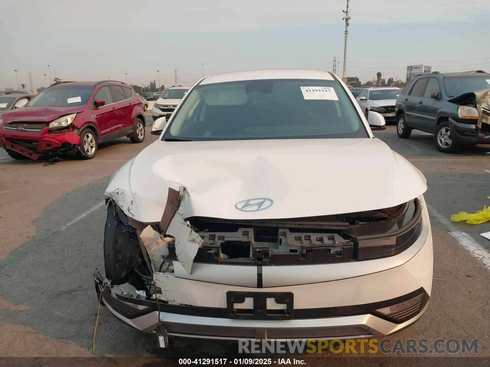 12 fotografías del automóvil dañado KM8KN4DE8RU309885 HYUNDAI IONIQ 5 2024