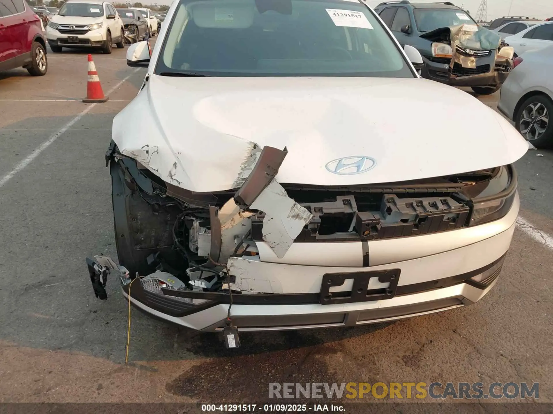 6 fotografías del automóvil dañado KM8KN4DE8RU309885 HYUNDAI IONIQ 5 2024