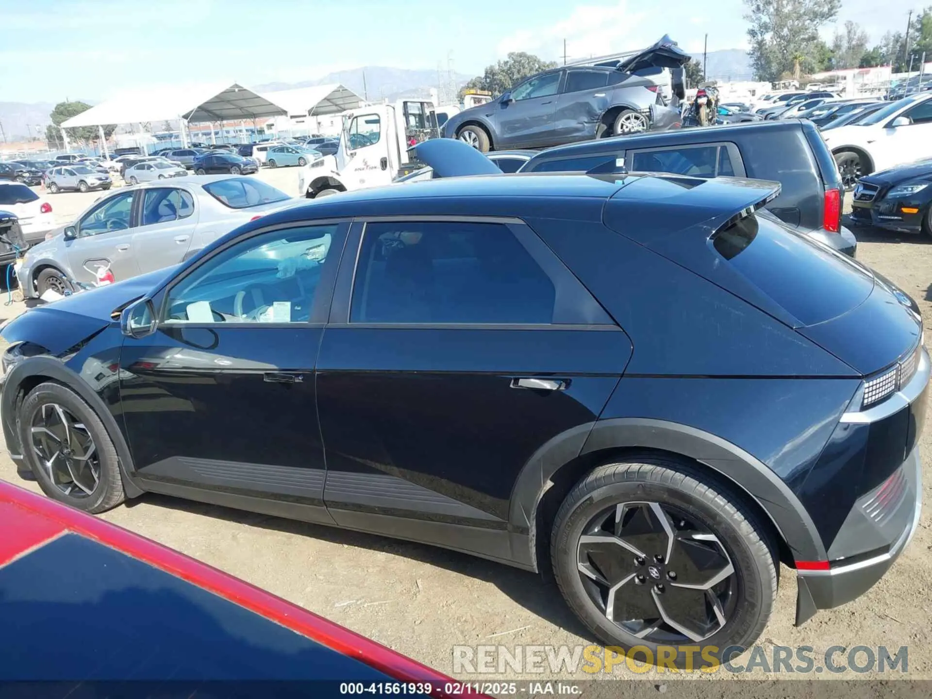 14 fotografías del automóvil dañado KM8KN4DE9RU250345 HYUNDAI IONIQ 5 2024