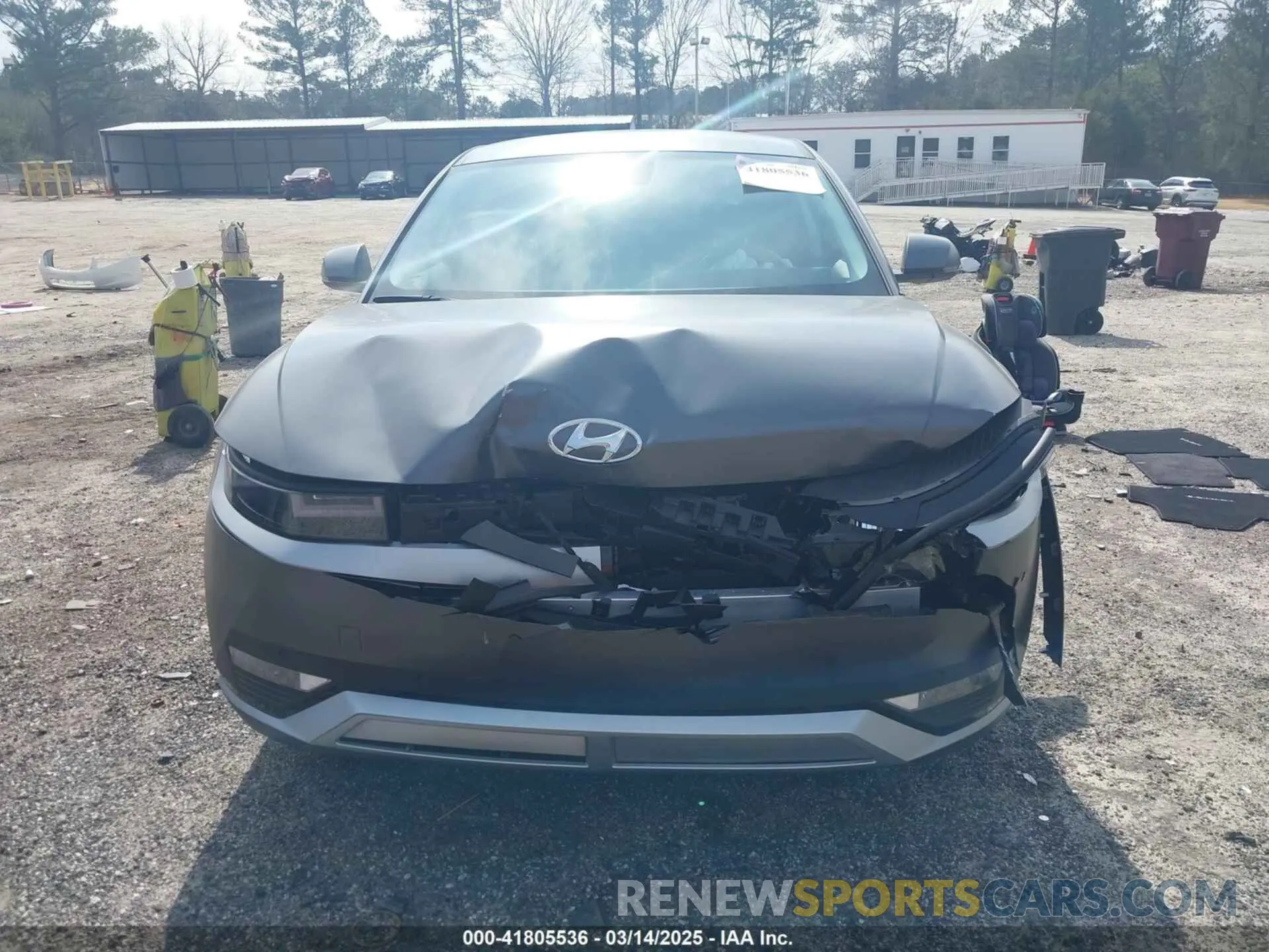 12 fotografías del automóvil dañado KM8KN4DEXRU290059 HYUNDAI IONIQ 5 2024