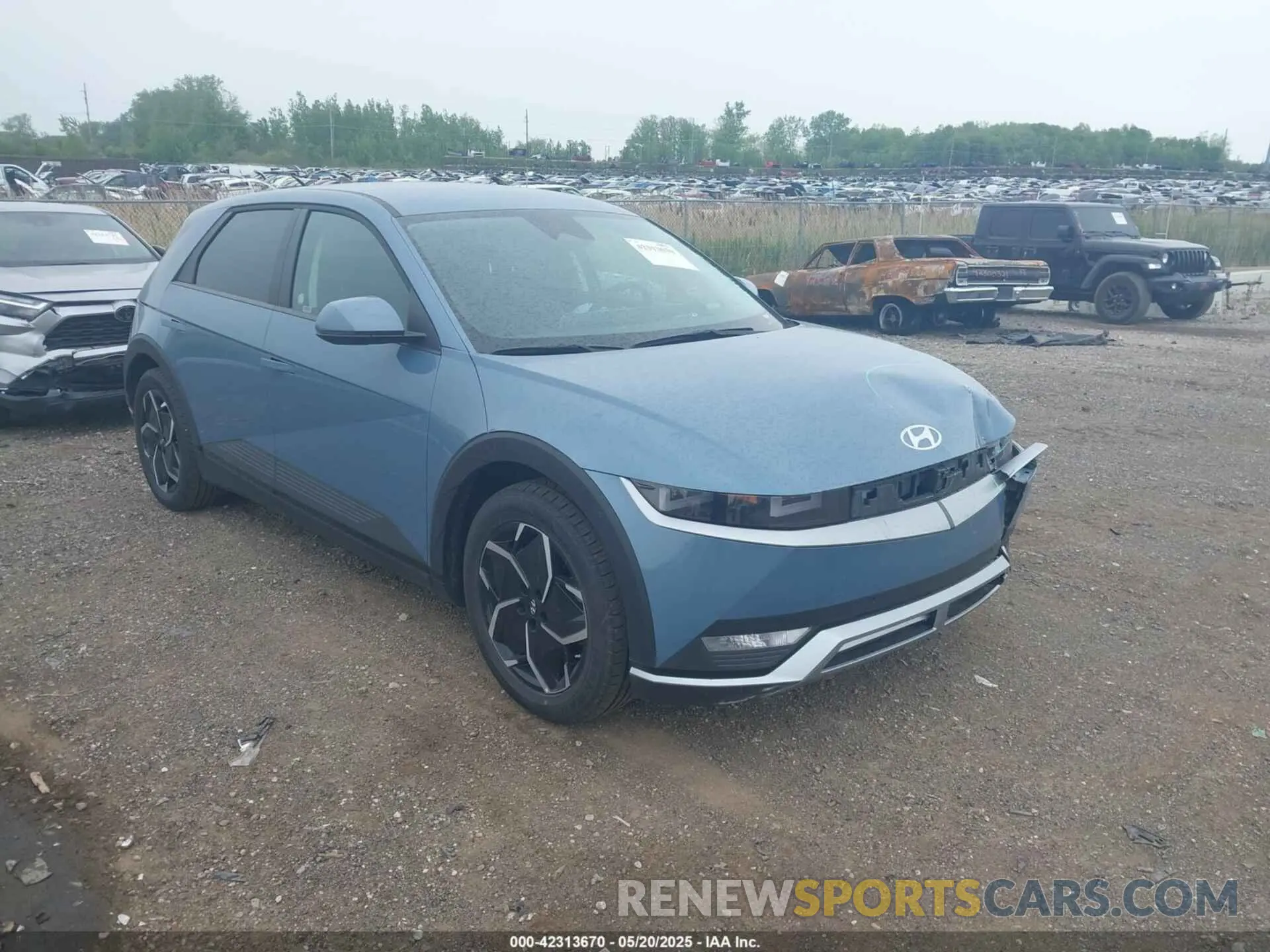 1 fotografías del automóvil dañado KM8KNDDF6RU233091 HYUNDAI IONIQ 5 2024