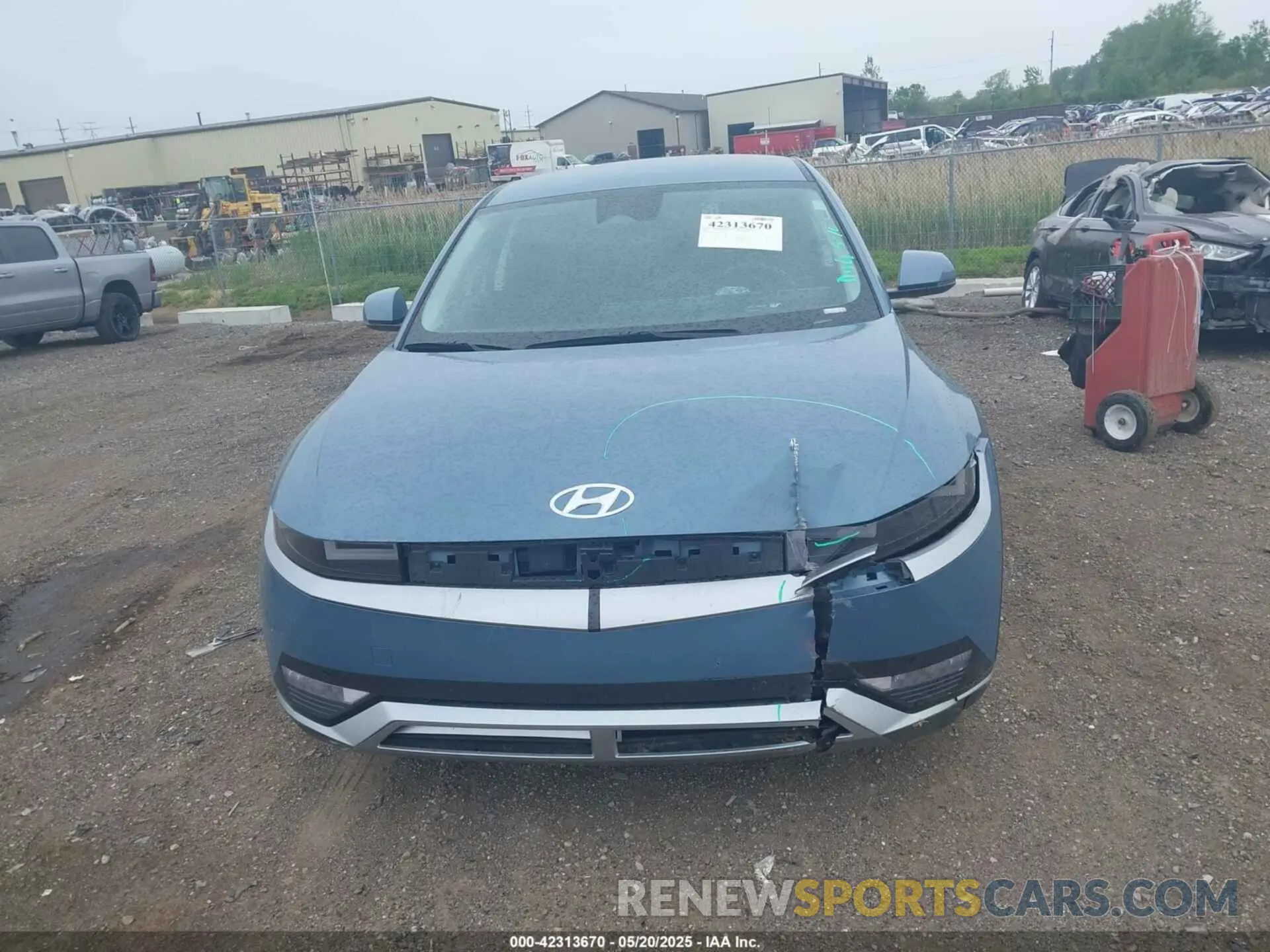 12 fotografías del automóvil dañado KM8KNDDF6RU233091 HYUNDAI IONIQ 5 2024