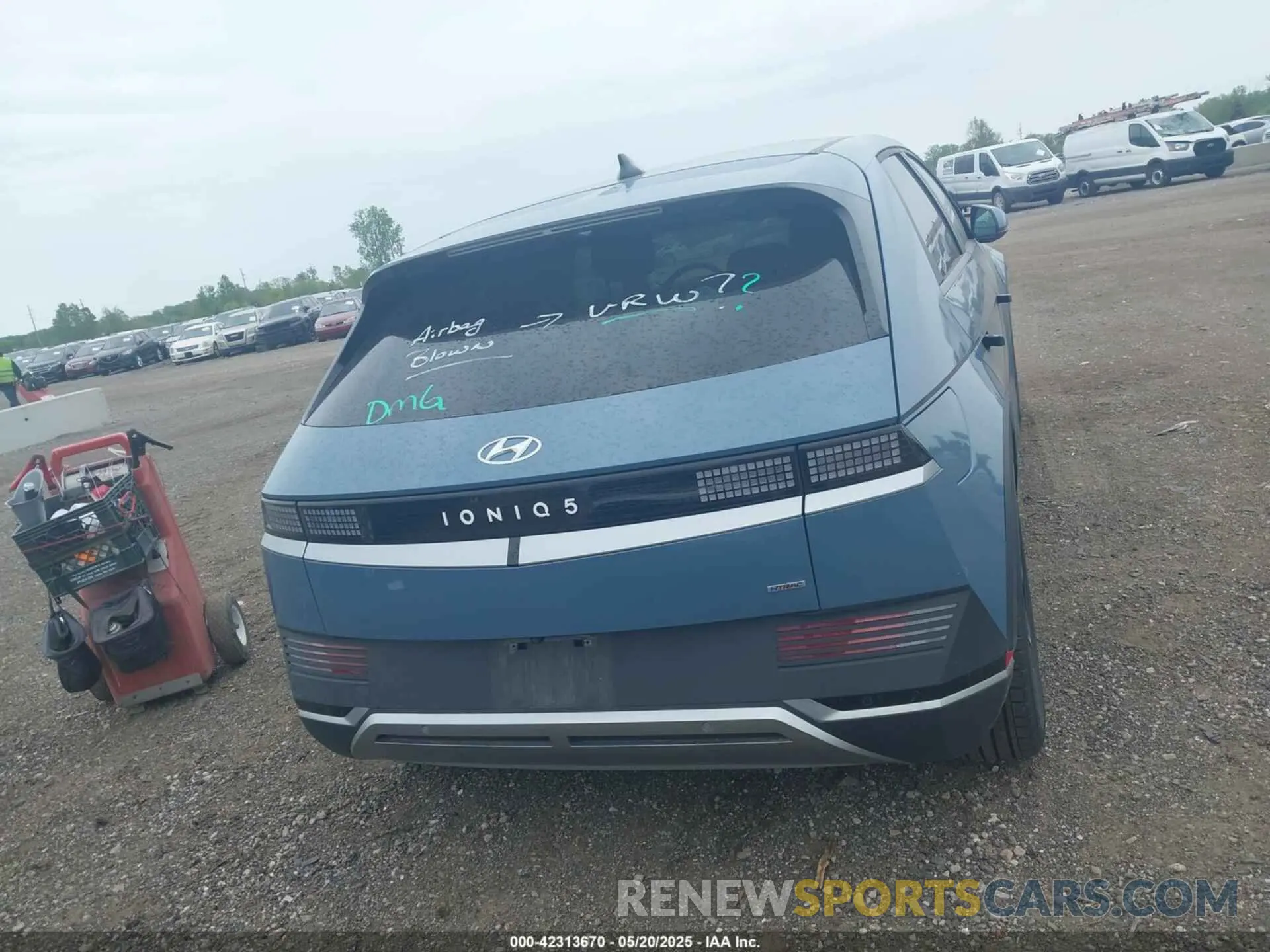 16 fotografías del automóvil dañado KM8KNDDF6RU233091 HYUNDAI IONIQ 5 2024