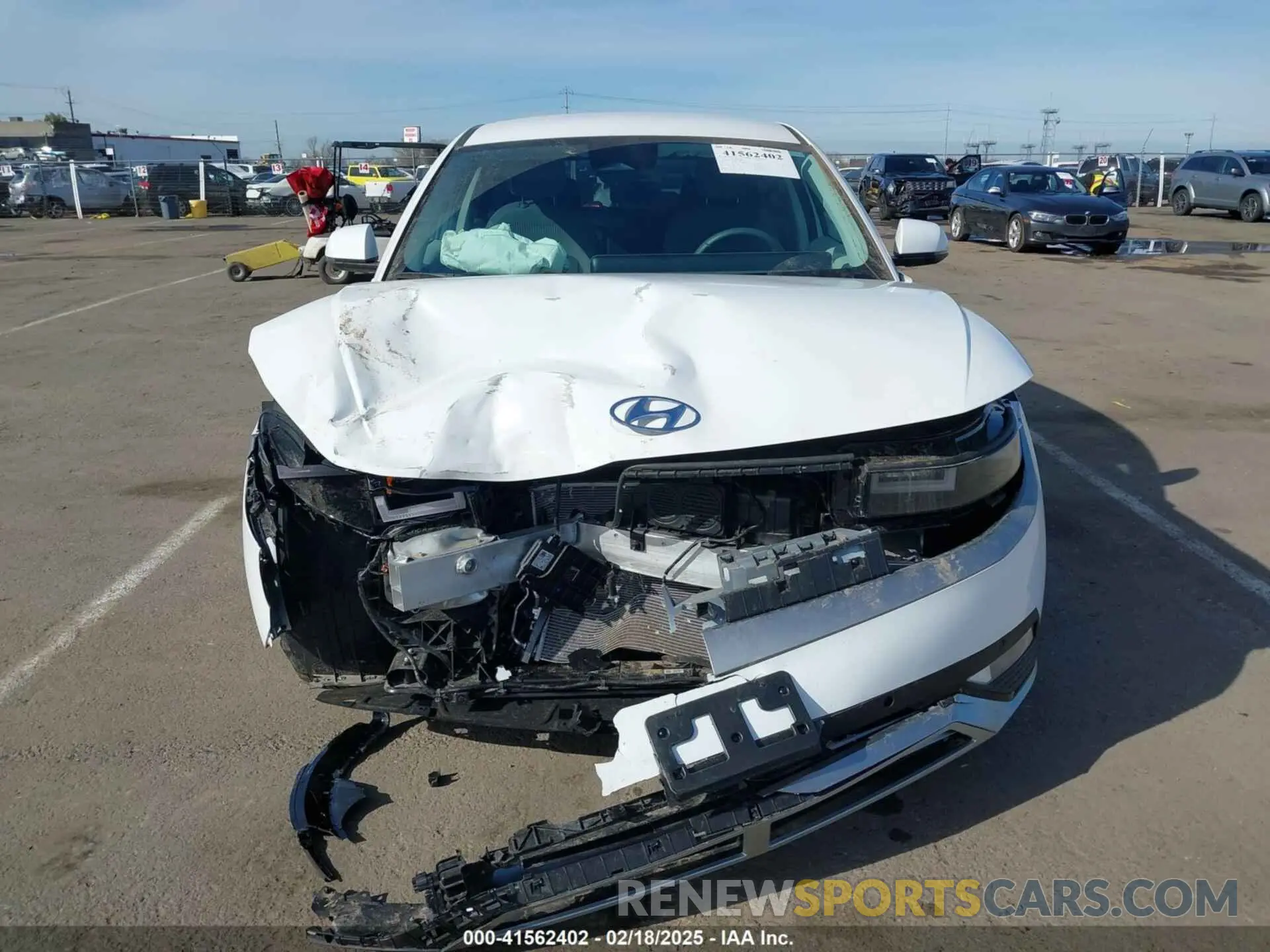 12 fotografías del automóvil dañado KM8KNDDF9RU274072 HYUNDAI IONIQ 5 2024