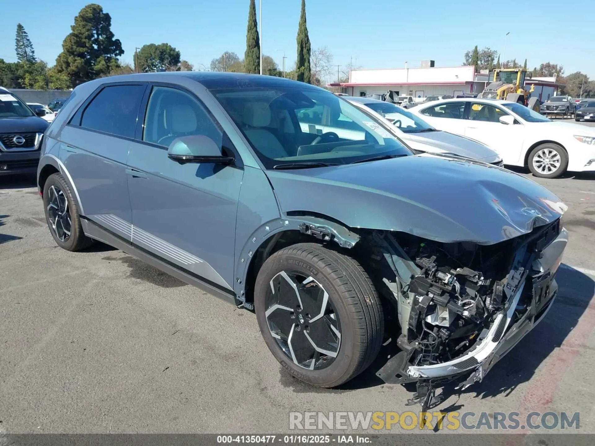 13 fotografías del automóvil dañado KM8KR4DE2RU291579 HYUNDAI IONIQ 5 2024