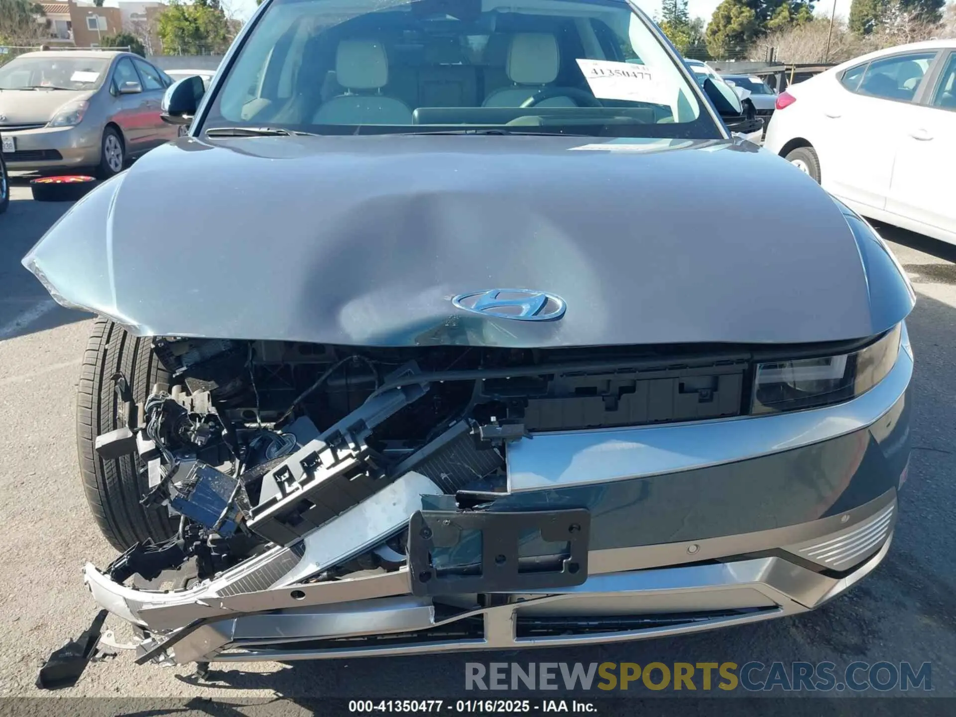 6 fotografías del automóvil dañado KM8KR4DE2RU291579 HYUNDAI IONIQ 5 2024