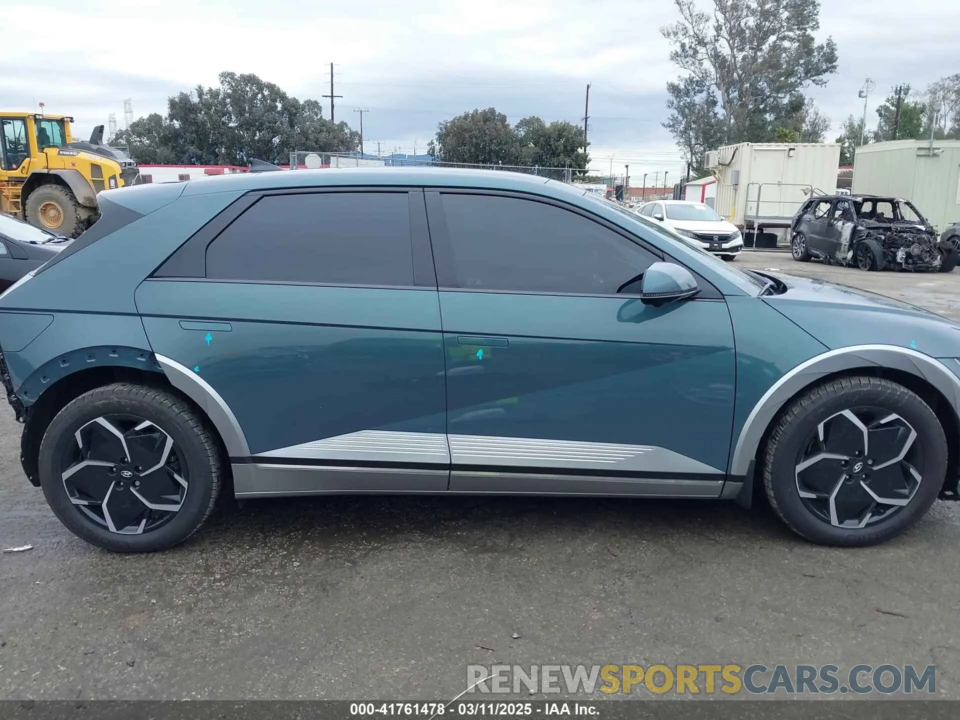 14 fotografías del automóvil dañado KM8KR4DE4RU310424 HYUNDAI IONIQ 5 2024