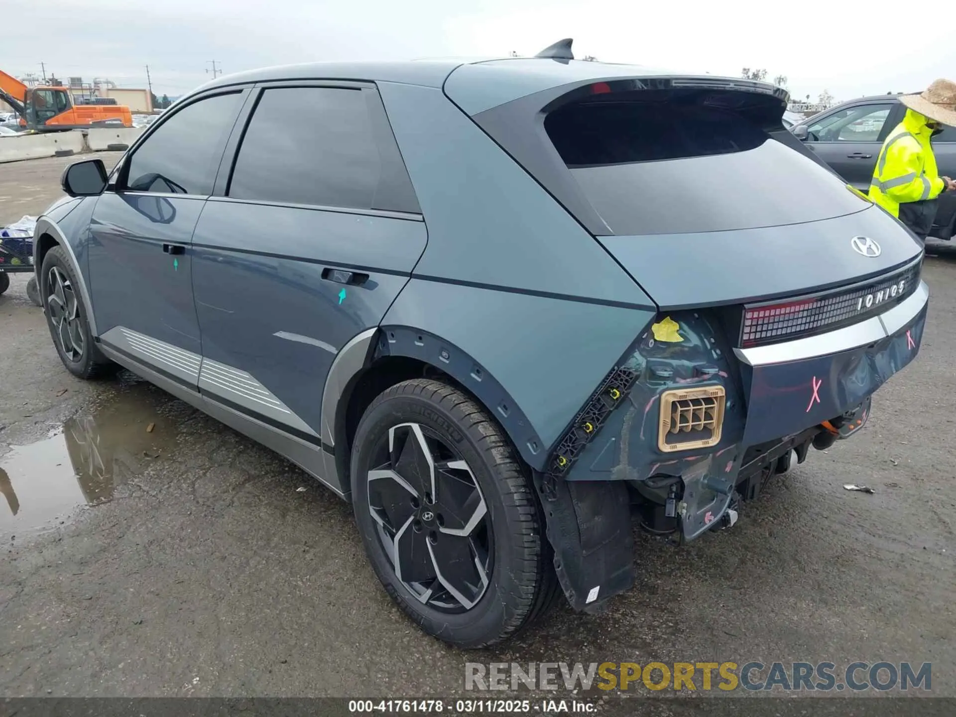 3 fotografías del automóvil dañado KM8KR4DE4RU310424 HYUNDAI IONIQ 5 2024