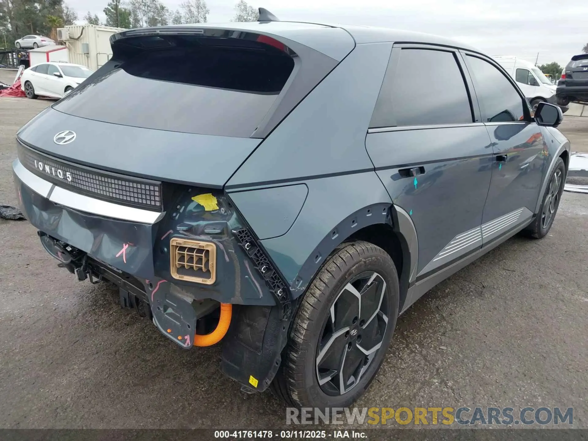 4 fotografías del automóvil dañado KM8KR4DE4RU310424 HYUNDAI IONIQ 5 2024