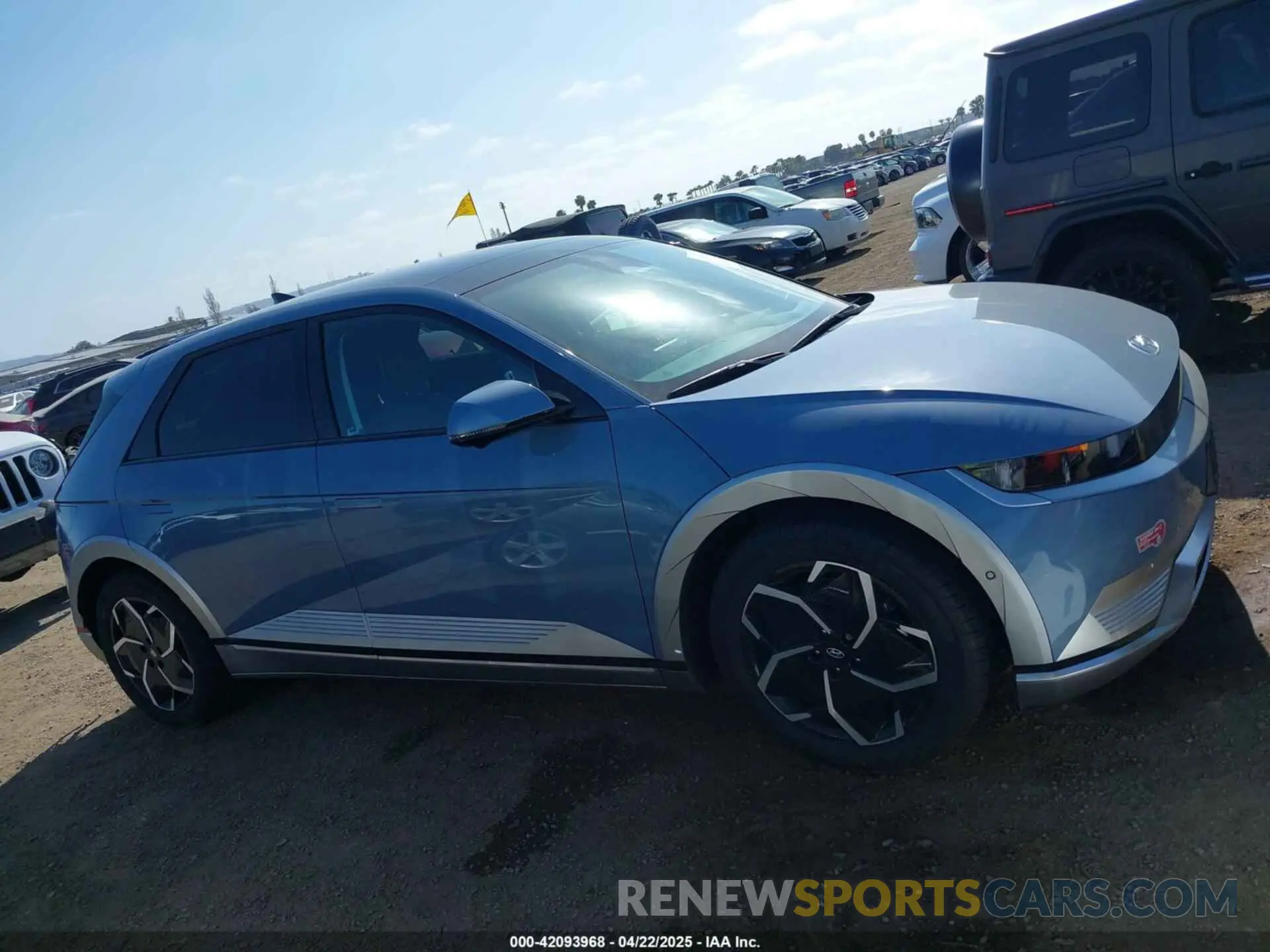 14 fotografías del automóvil dañado KM8KR4DE7RU290346 HYUNDAI IONIQ 5 2024