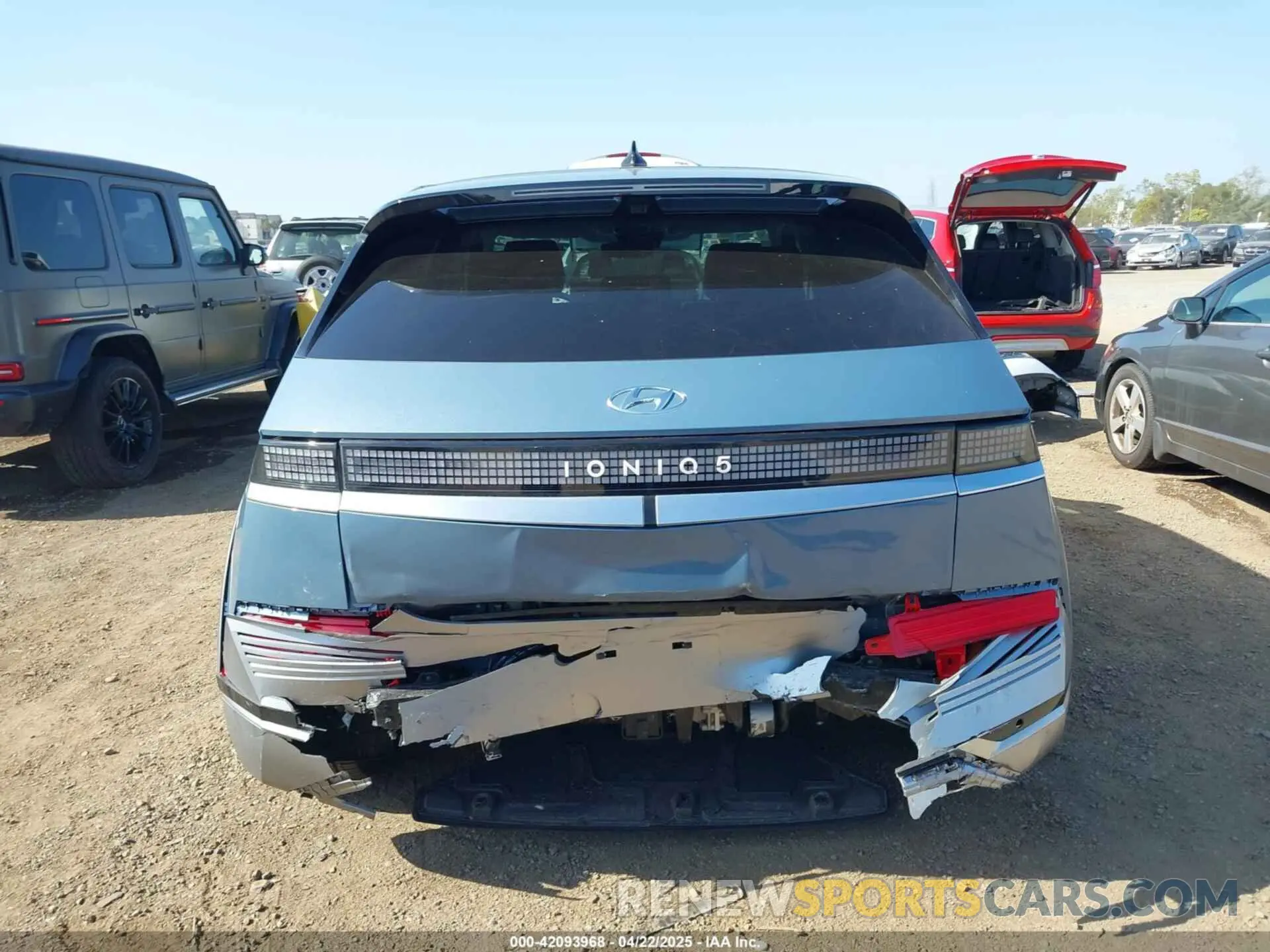 17 fotografías del automóvil dañado KM8KR4DE7RU290346 HYUNDAI IONIQ 5 2024