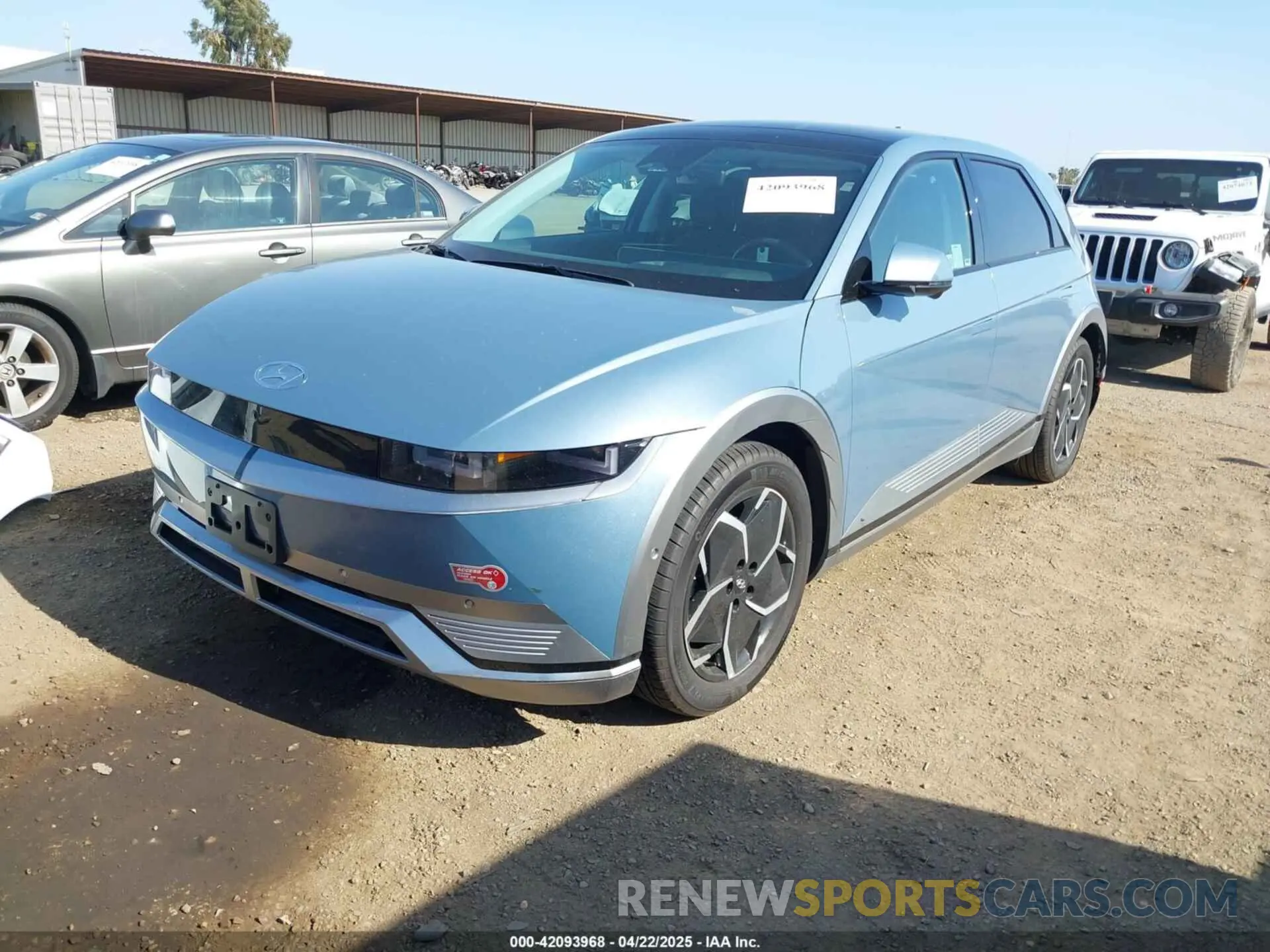 2 fotografías del automóvil dañado KM8KR4DE7RU290346 HYUNDAI IONIQ 5 2024