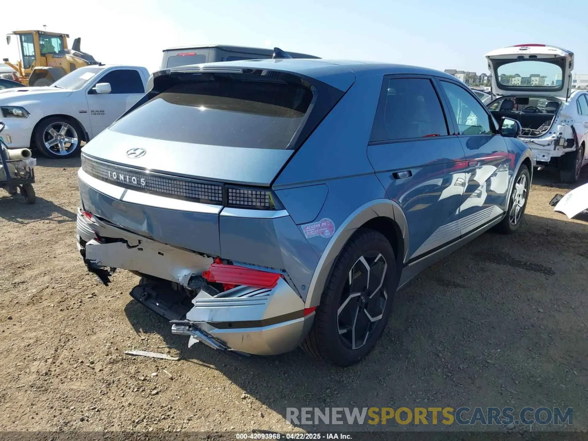 4 fotografías del automóvil dañado KM8KR4DE7RU290346 HYUNDAI IONIQ 5 2024
