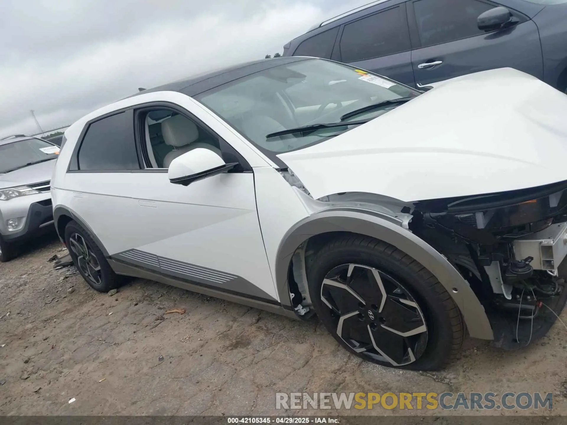 13 fotografías del automóvil dañado KM8KR4DE8RU330336 HYUNDAI IONIQ 5 2024