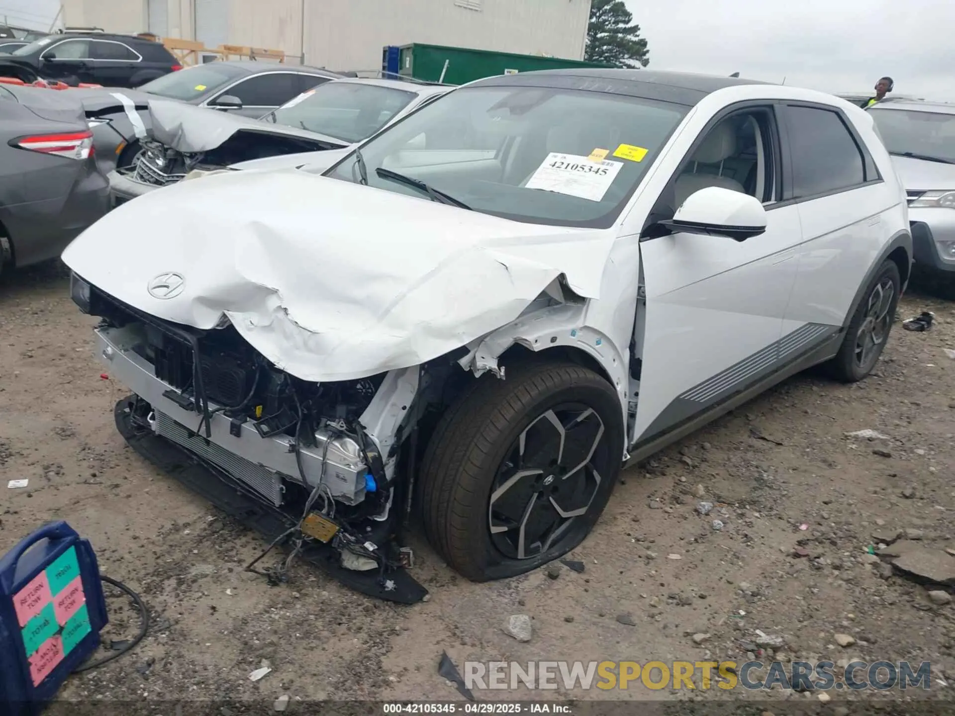 2 fotografías del automóvil dañado KM8KR4DE8RU330336 HYUNDAI IONIQ 5 2024