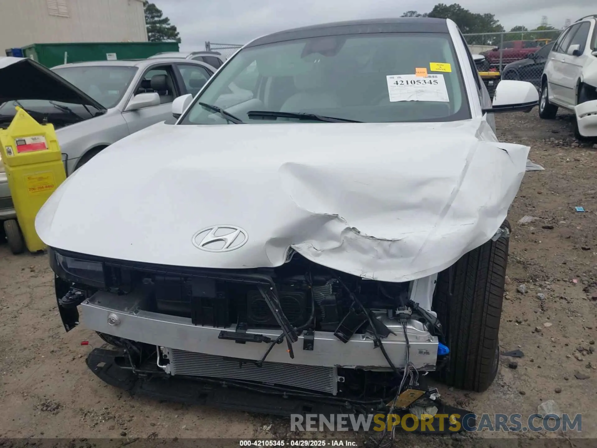 6 fotografías del automóvil dañado KM8KR4DE8RU330336 HYUNDAI IONIQ 5 2024