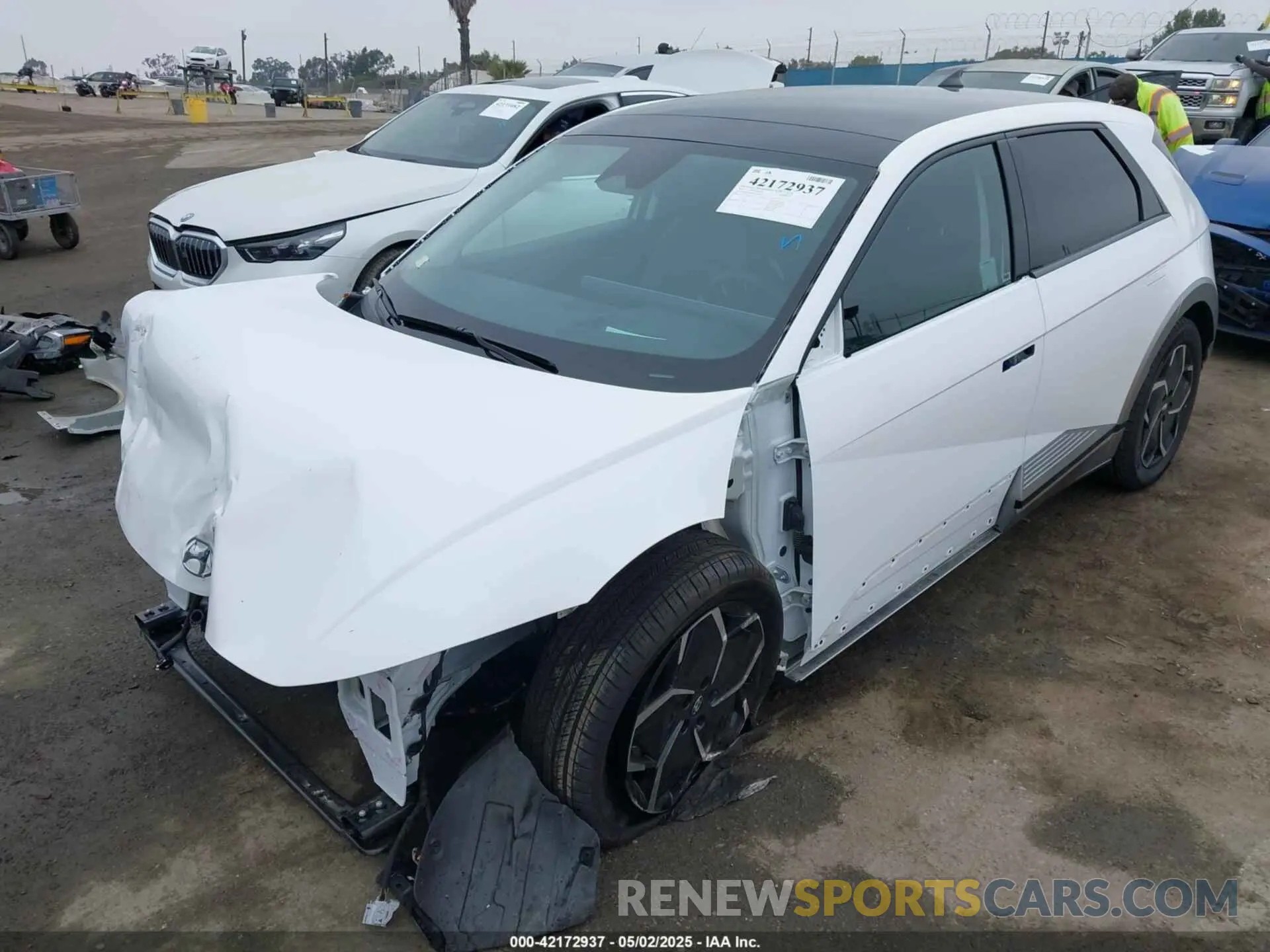 2 fotografías del automóvil dañado KM8KR4DE8RU341059 HYUNDAI IONIQ 5 2024