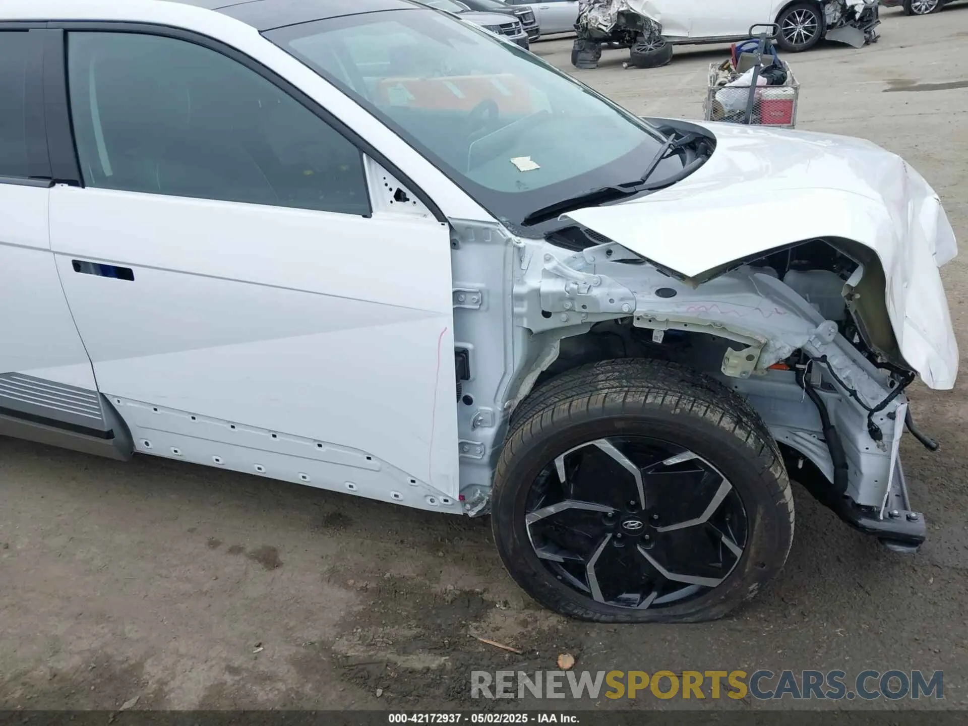 22 fotografías del automóvil dañado KM8KR4DE8RU341059 HYUNDAI IONIQ 5 2024