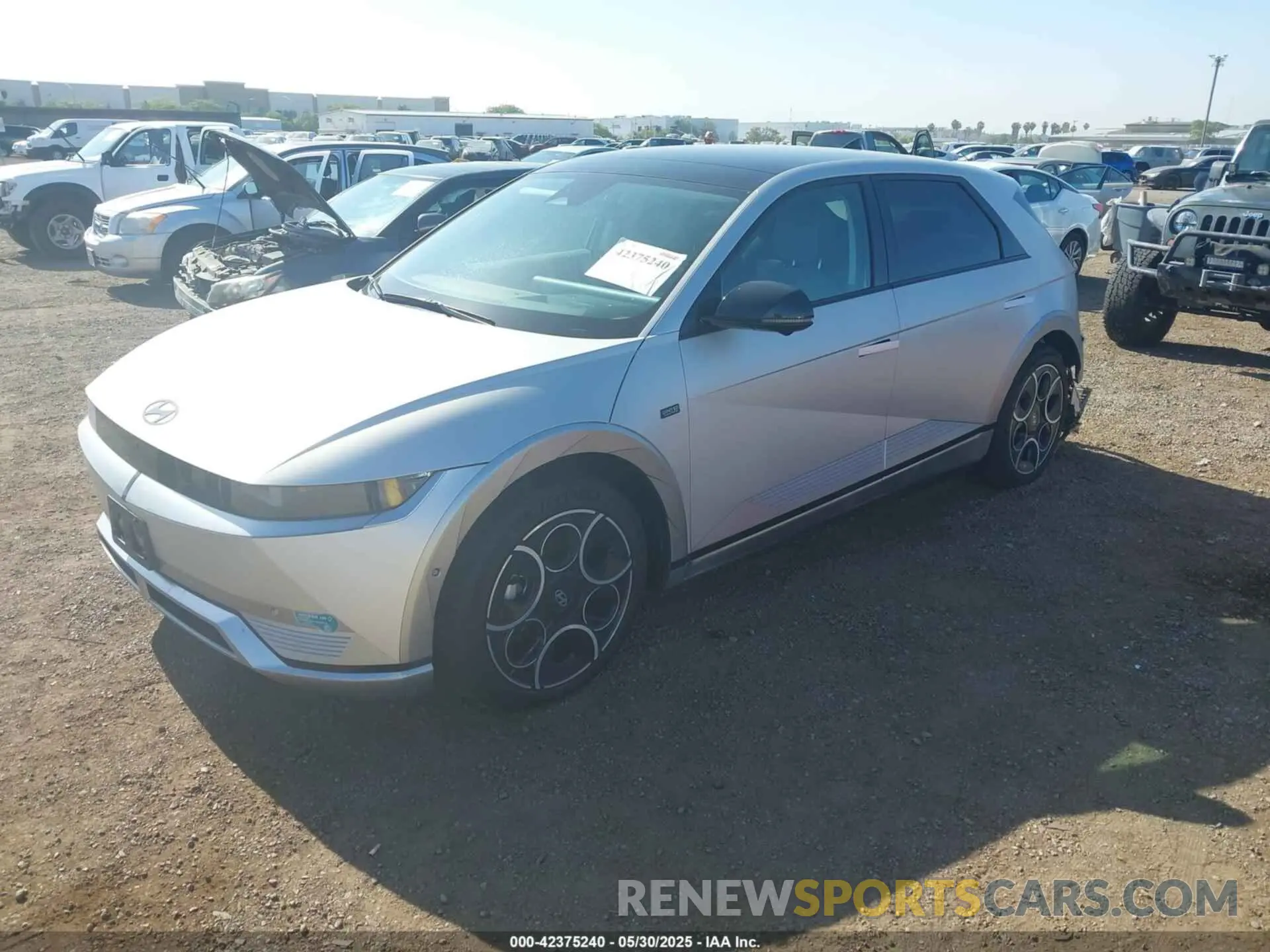 2 fotografías del automóvil dañado KM8KRDDF1RU274815 HYUNDAI IONIQ 5 2024