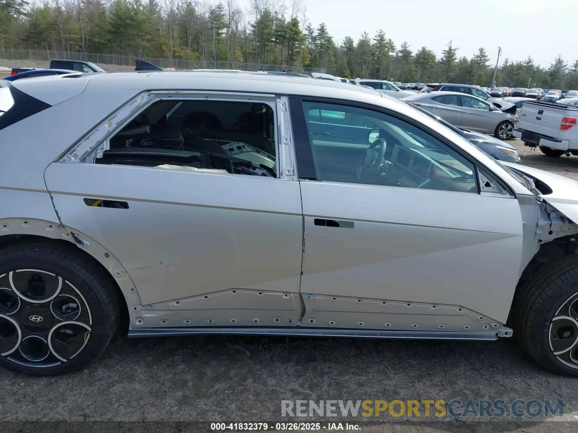 14 fotografías del automóvil dañado KM8KRDDF6RU276804 HYUNDAI IONIQ 5 2024