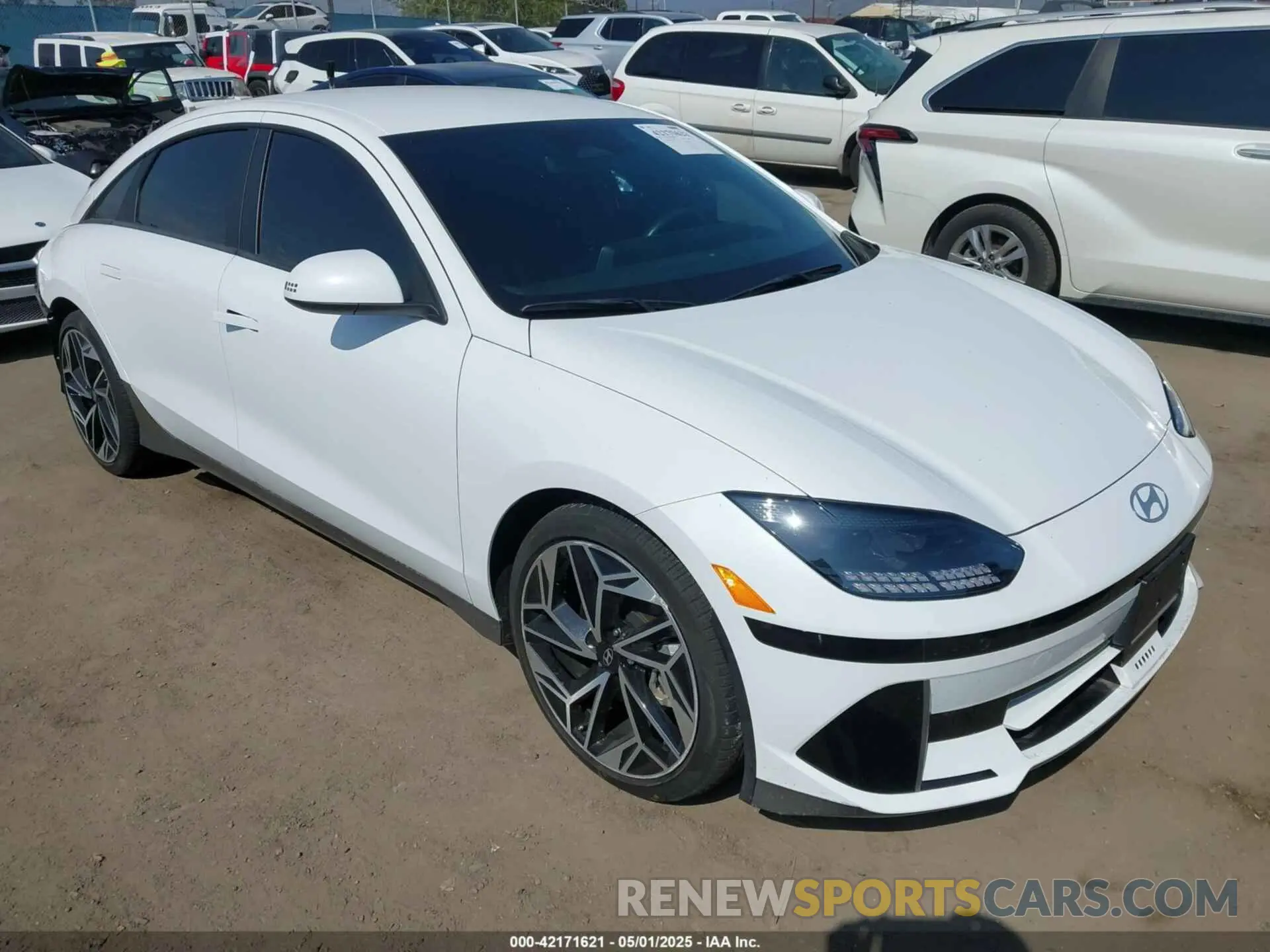 1 fotografías del automóvil dañado KMHM34AA0PA028579 HYUNDAI IONIQ 6 2023