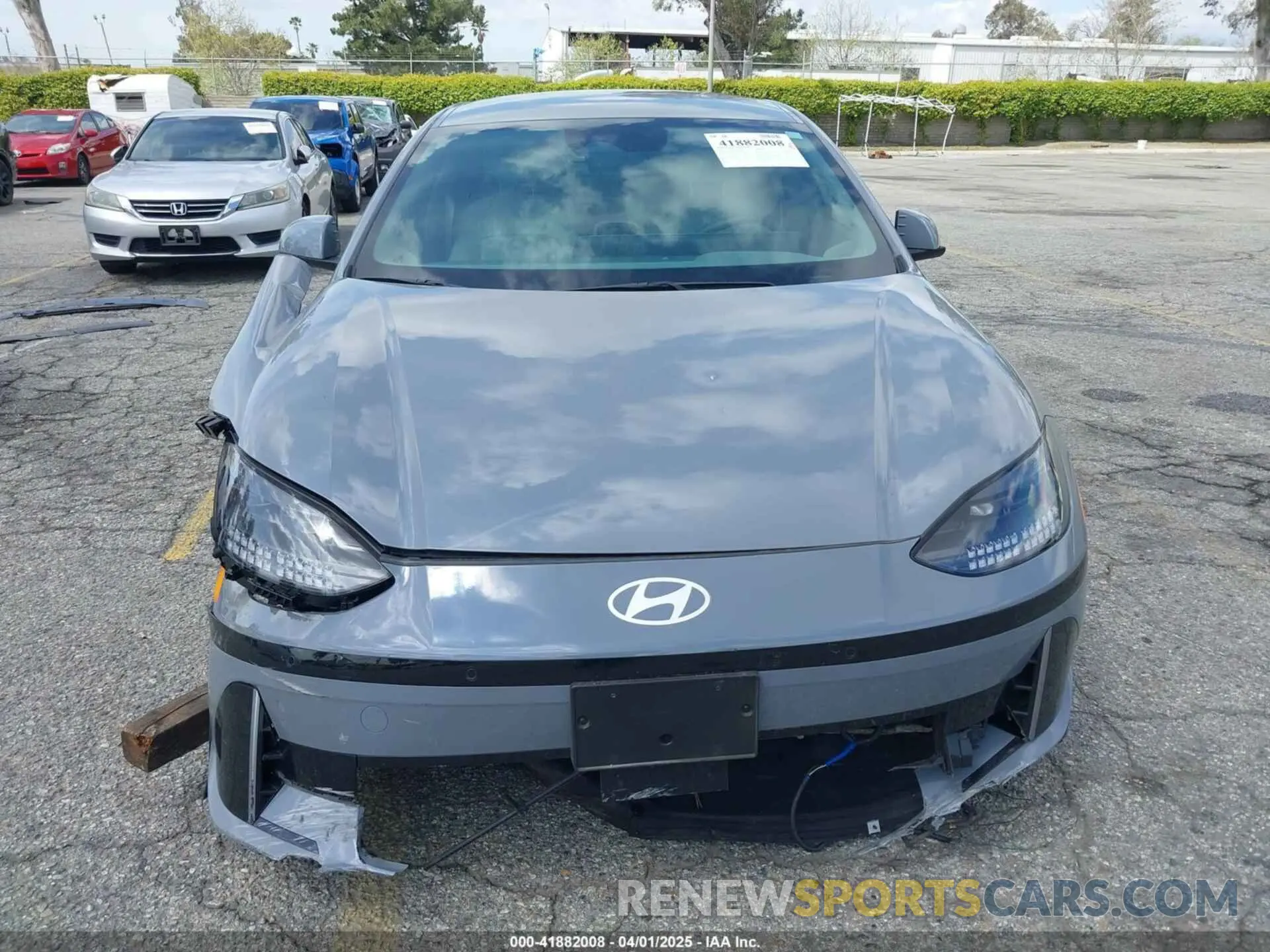 13 fotografías del automóvil dañado KMHM34AA9PA046420 HYUNDAI IONIQ 6 2023