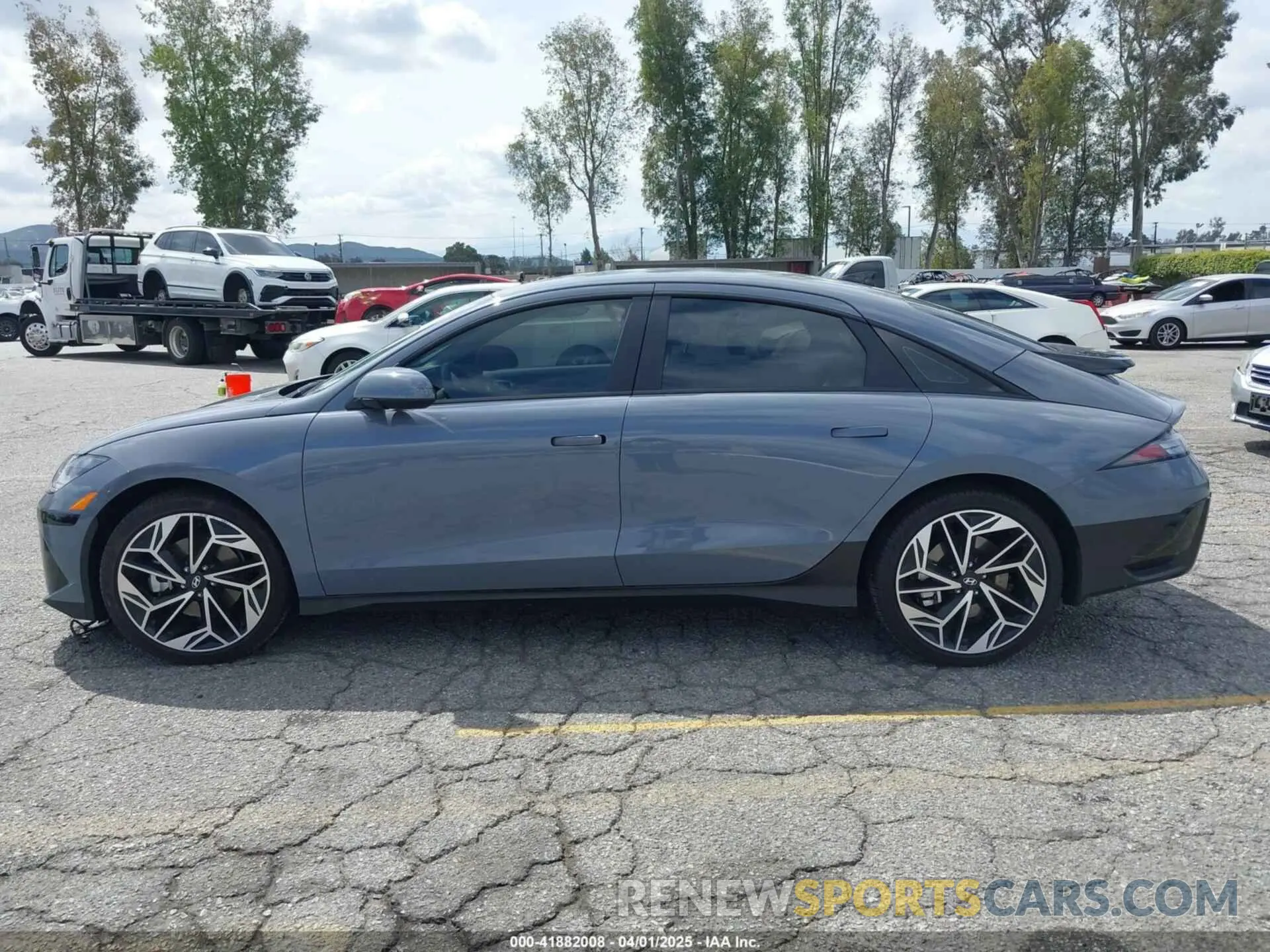 15 fotografías del automóvil dañado KMHM34AA9PA046420 HYUNDAI IONIQ 6 2023