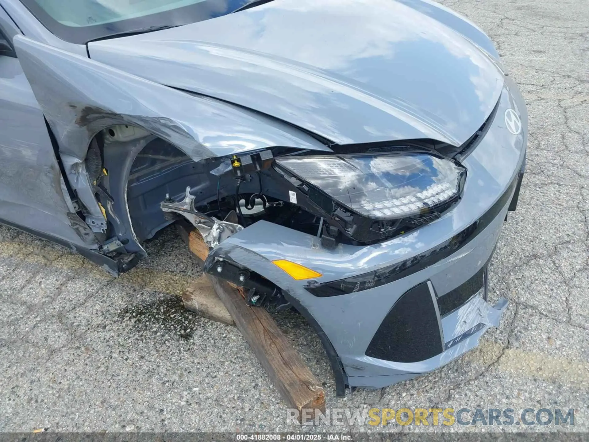 20 fotografías del automóvil dañado KMHM34AA9PA046420 HYUNDAI IONIQ 6 2023