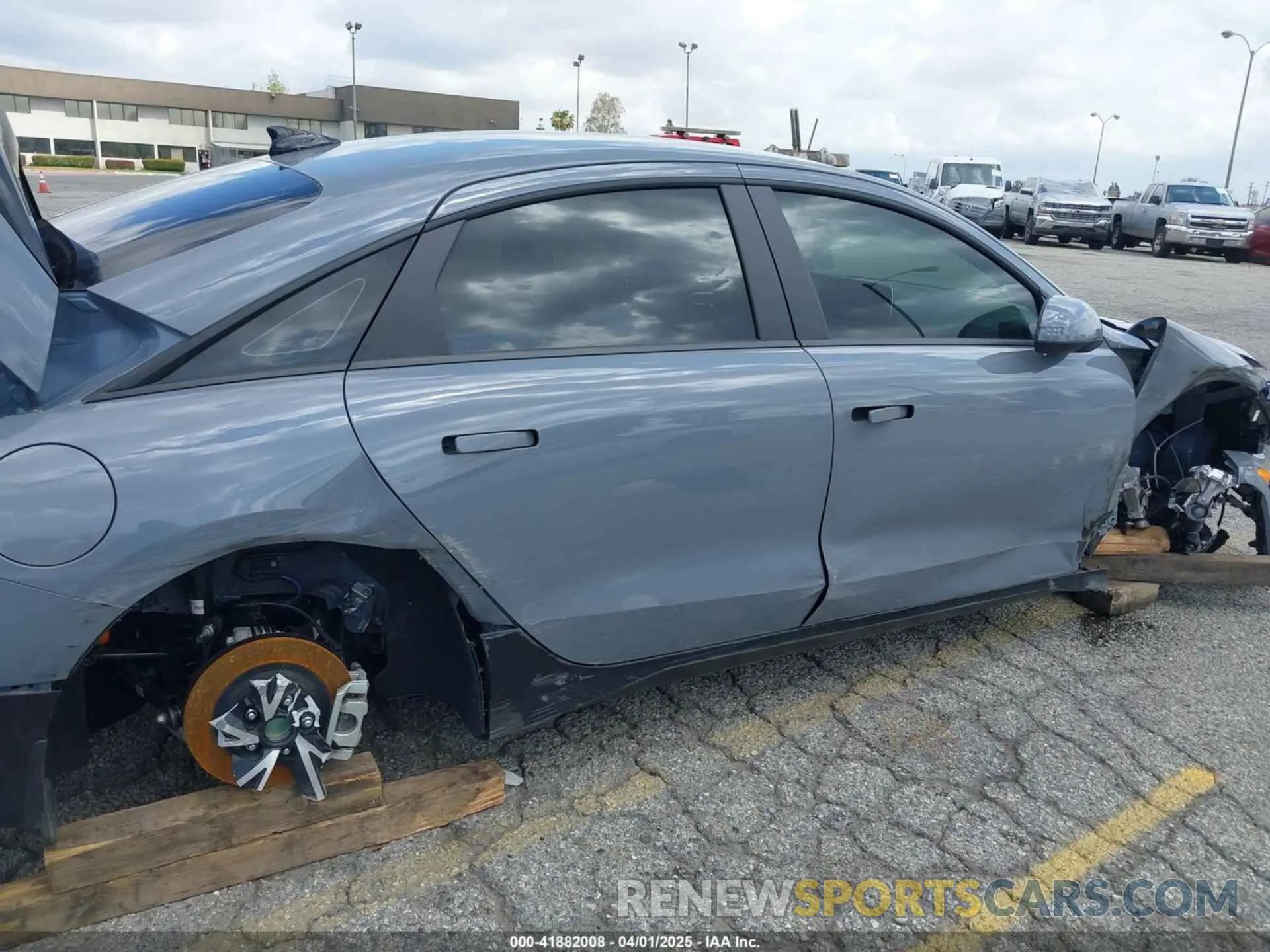 6 fotografías del automóvil dañado KMHM34AA9PA046420 HYUNDAI IONIQ 6 2023