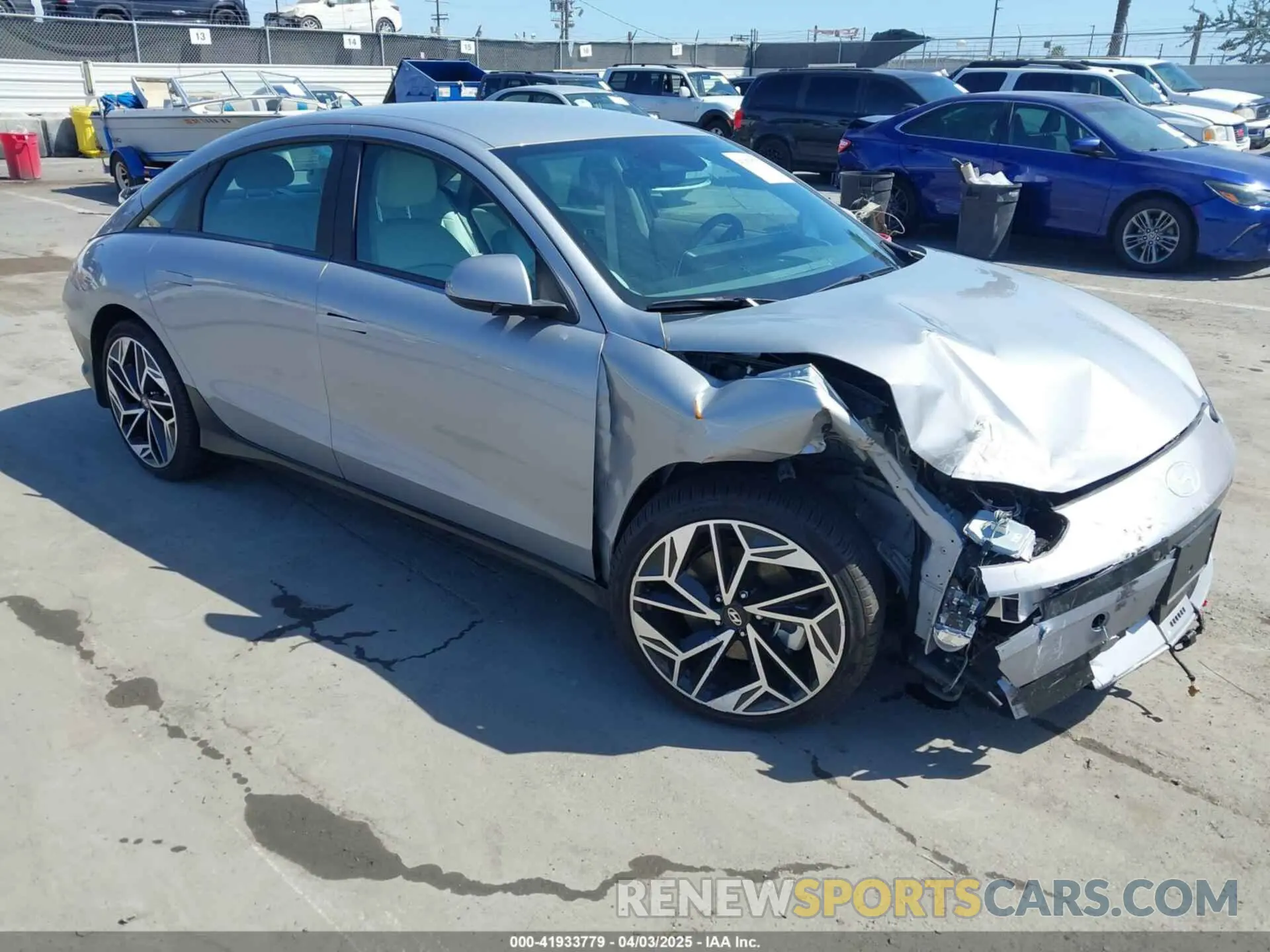 1 fotografías del automóvil dañado KMHM34AC6PA028880 HYUNDAI IONIQ 6 2023