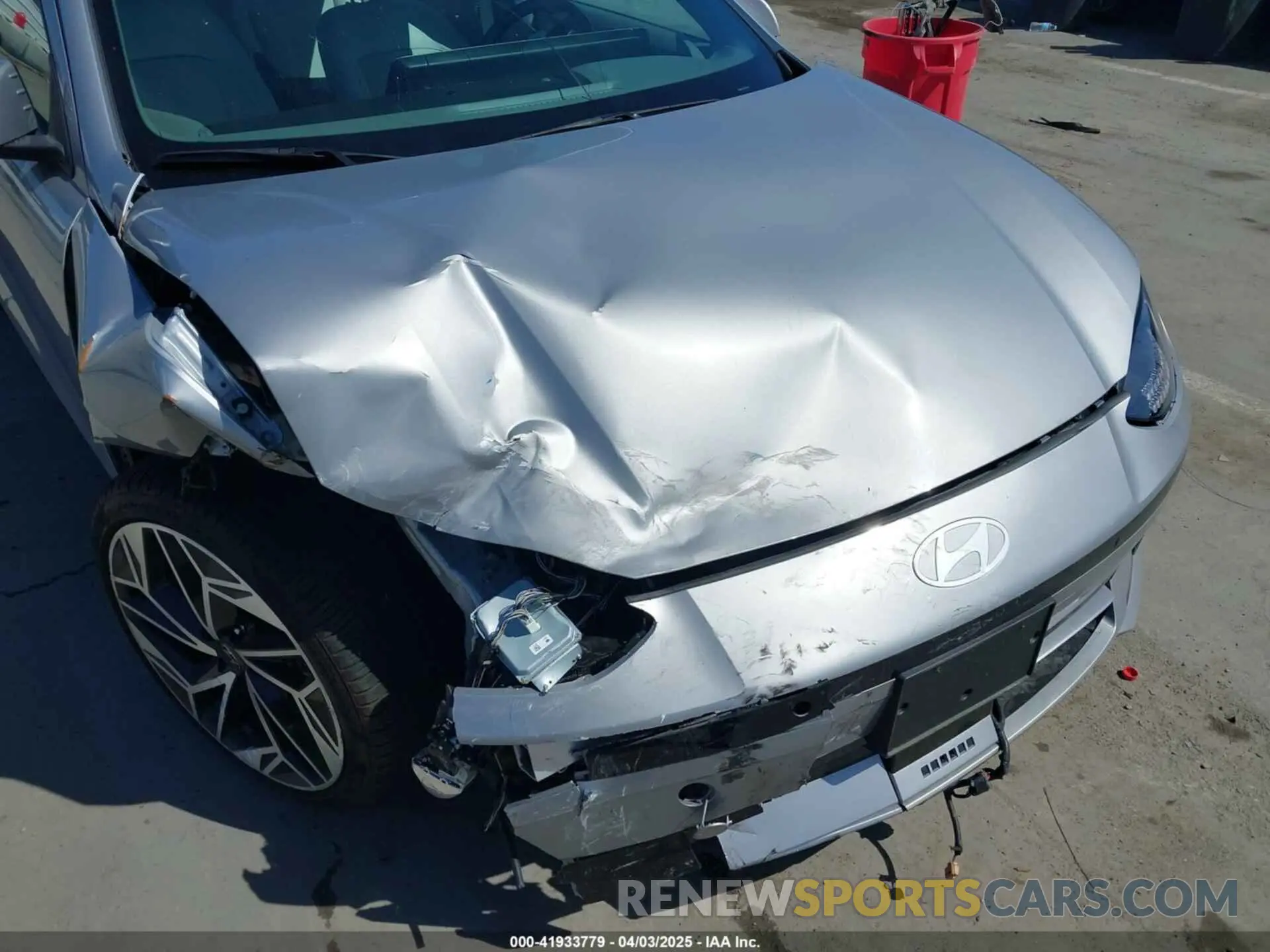 6 fotografías del automóvil dañado KMHM34AC6PA028880 HYUNDAI IONIQ 6 2023