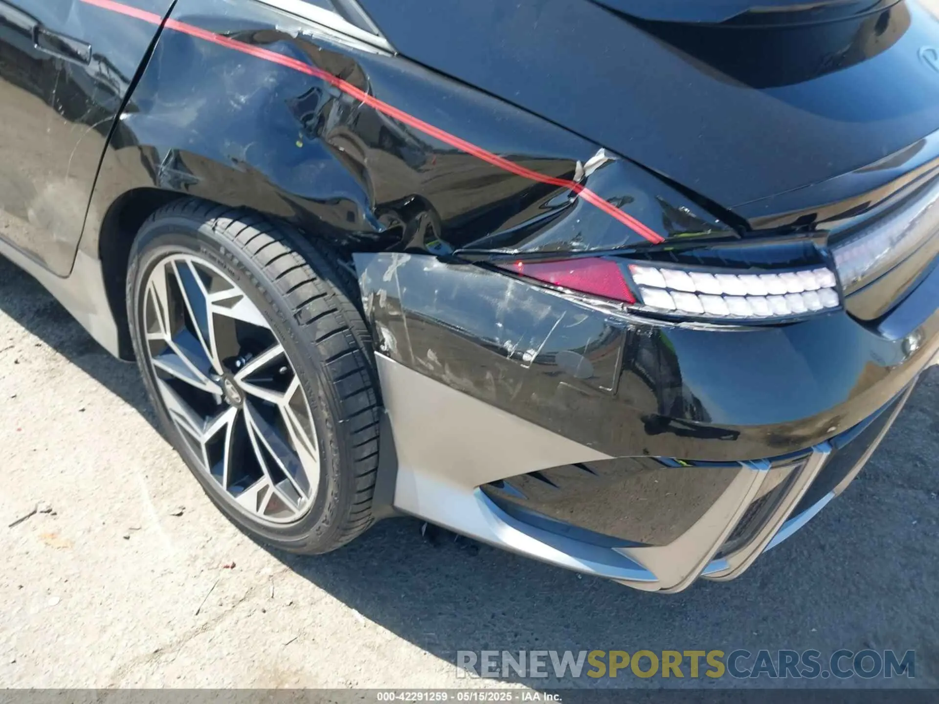 20 fotografías del automóvil dañado KMHM34AA5RA076761 HYUNDAI IONIQ 6 2024
