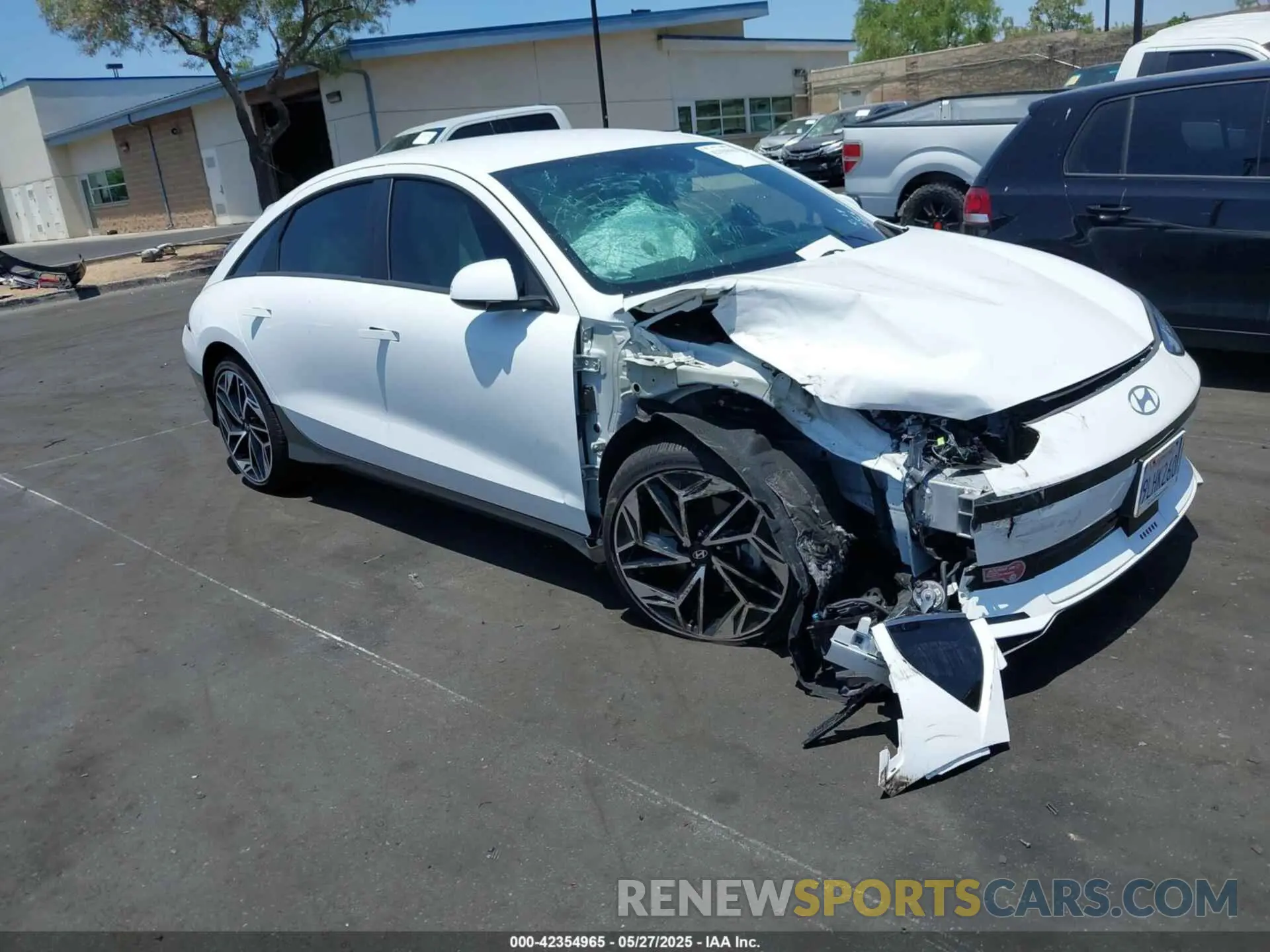 1 fotografías del automóvil dañado KMHM34ACXRA070214 HYUNDAI IONIQ 6 2024