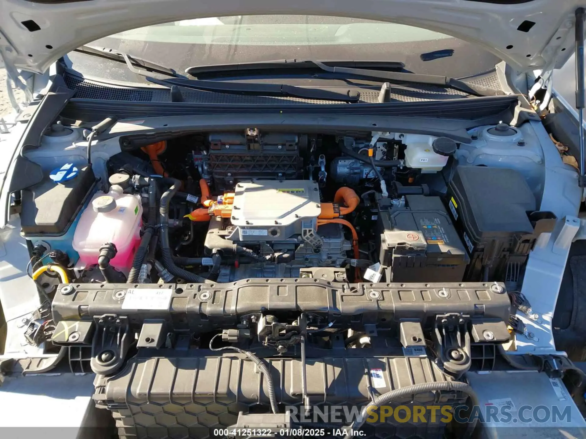 10 fotografías del automóvil dañado KMHM54AC2RA054647 HYUNDAI IONIQ 6 2024
