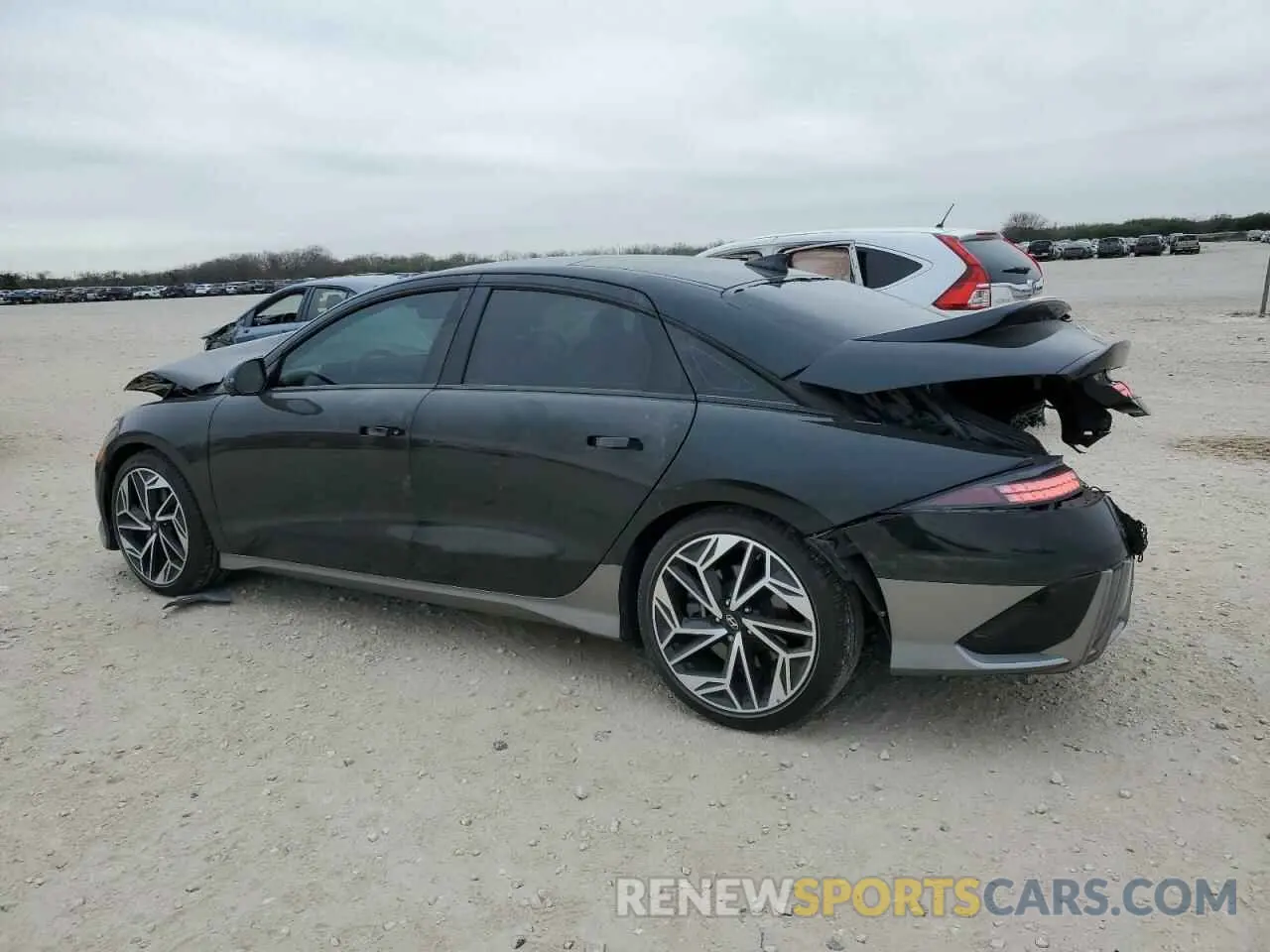 2 fotografías del automóvil dañado KMHM54AA3PA032197 HYUNDAI IONIQ 6 LI 2023